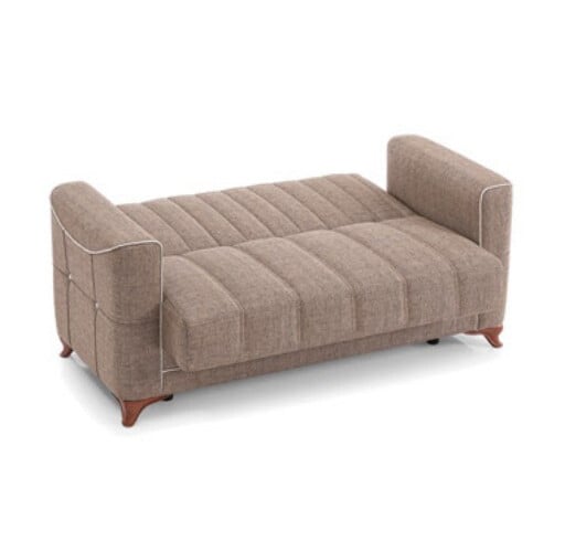 Ace Polyester Convertible Storage Living Room Set
