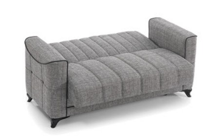 Ace Polyester Convertible Storage Living Room Set