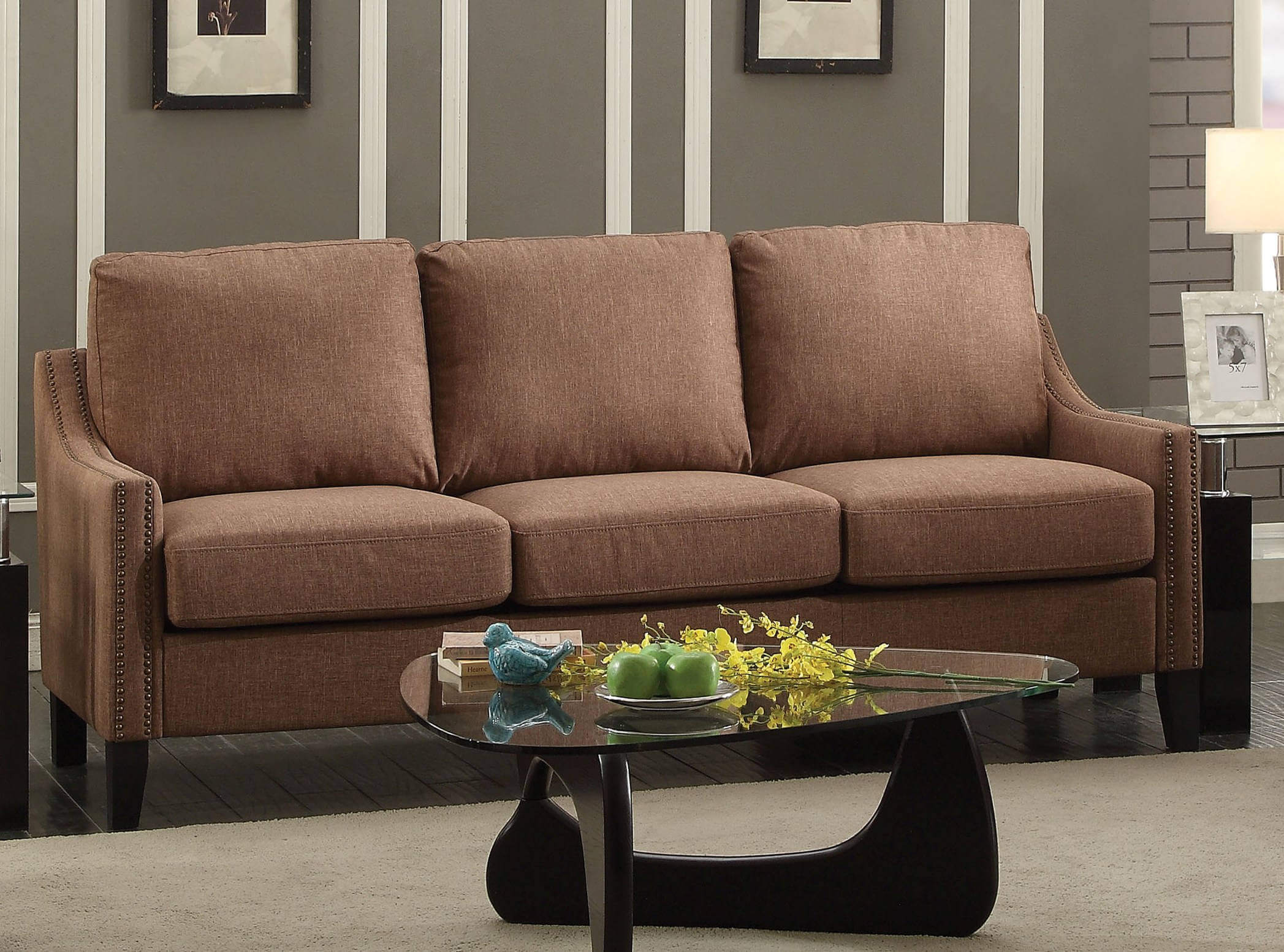 Zapata Sofa, Brown by ACME