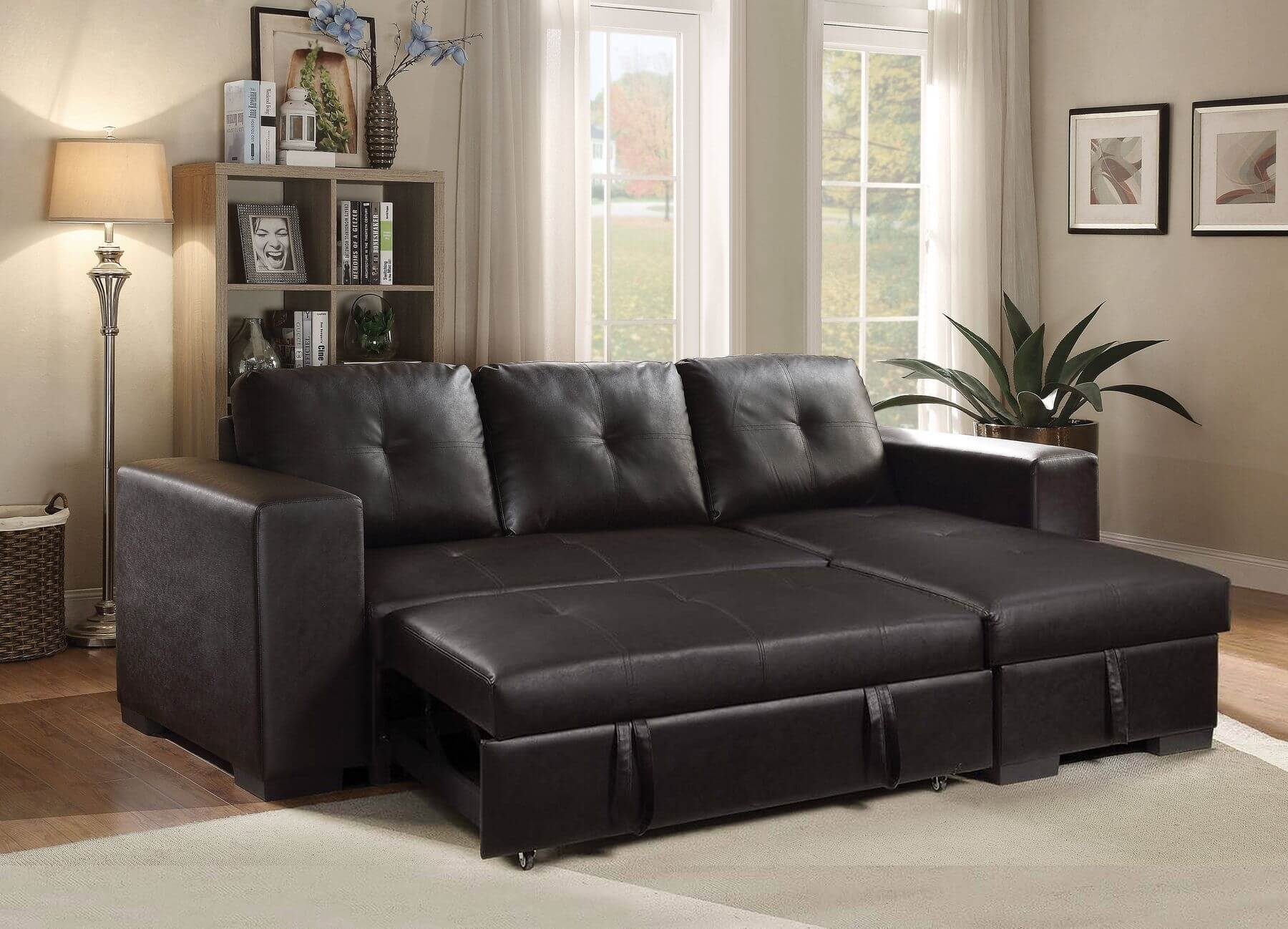 Lloyd PU Sectional Sofa