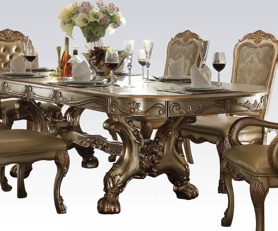Dresden Wood/Wood Veneer Dining Table by ACME