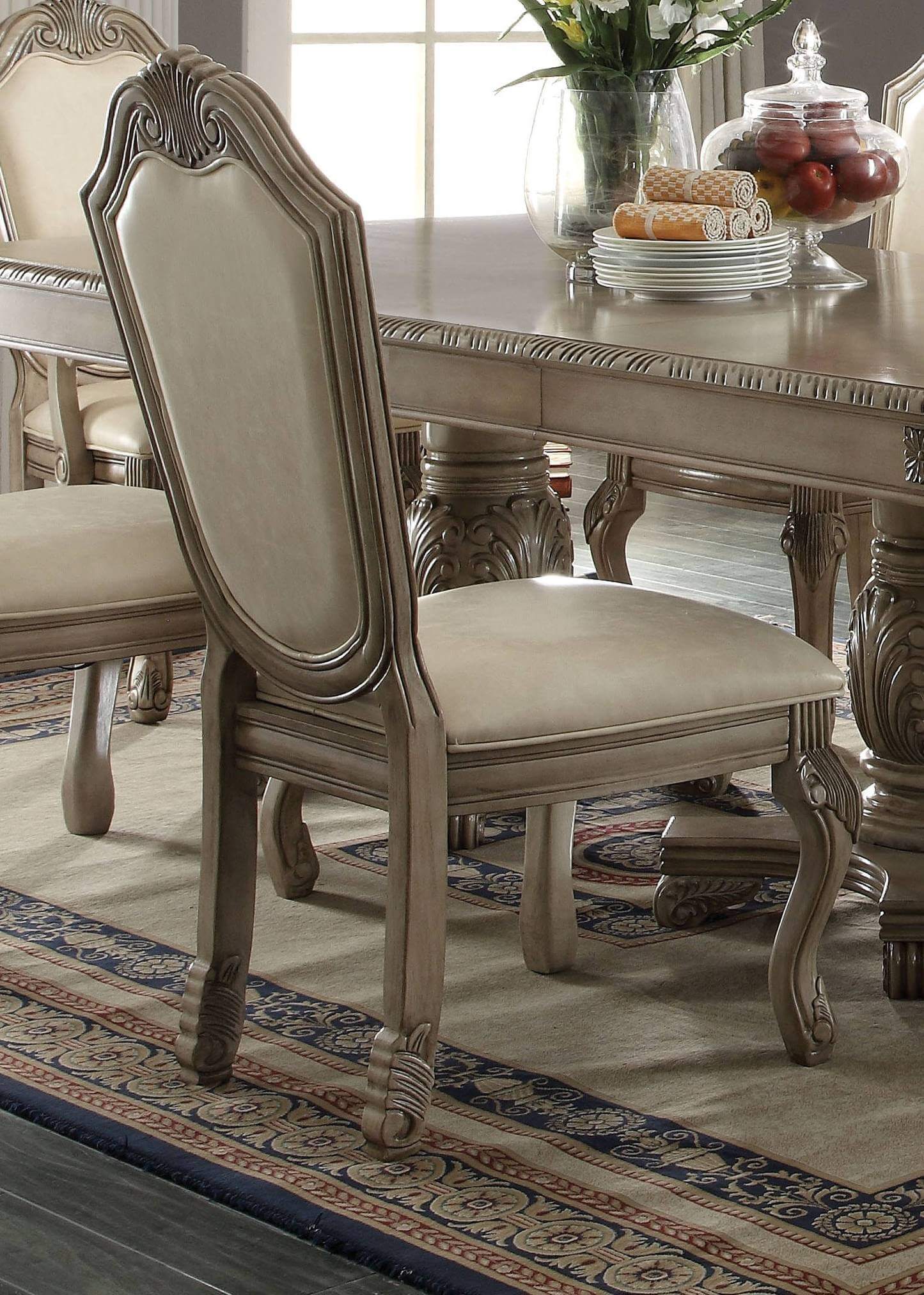 Chateau De Ville PU Dining Chair by ACME