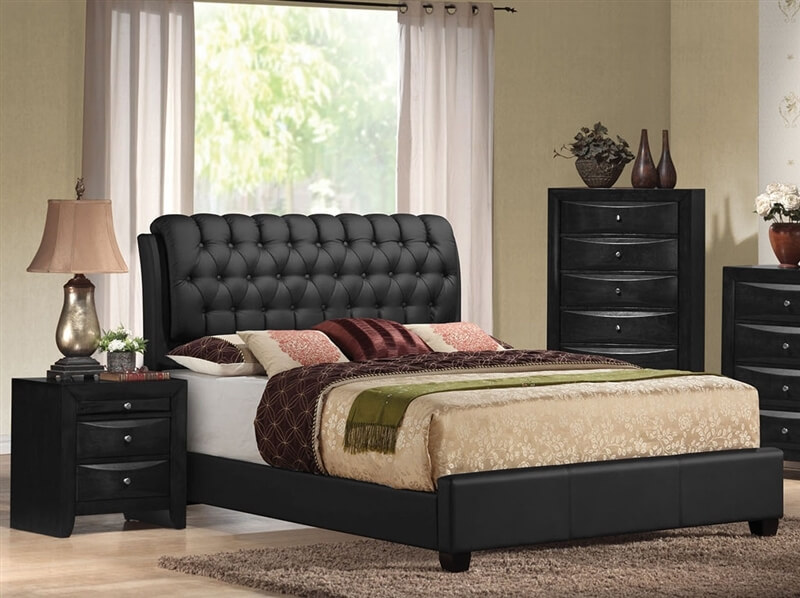 Ireland II PU Panel Queen Size Bed