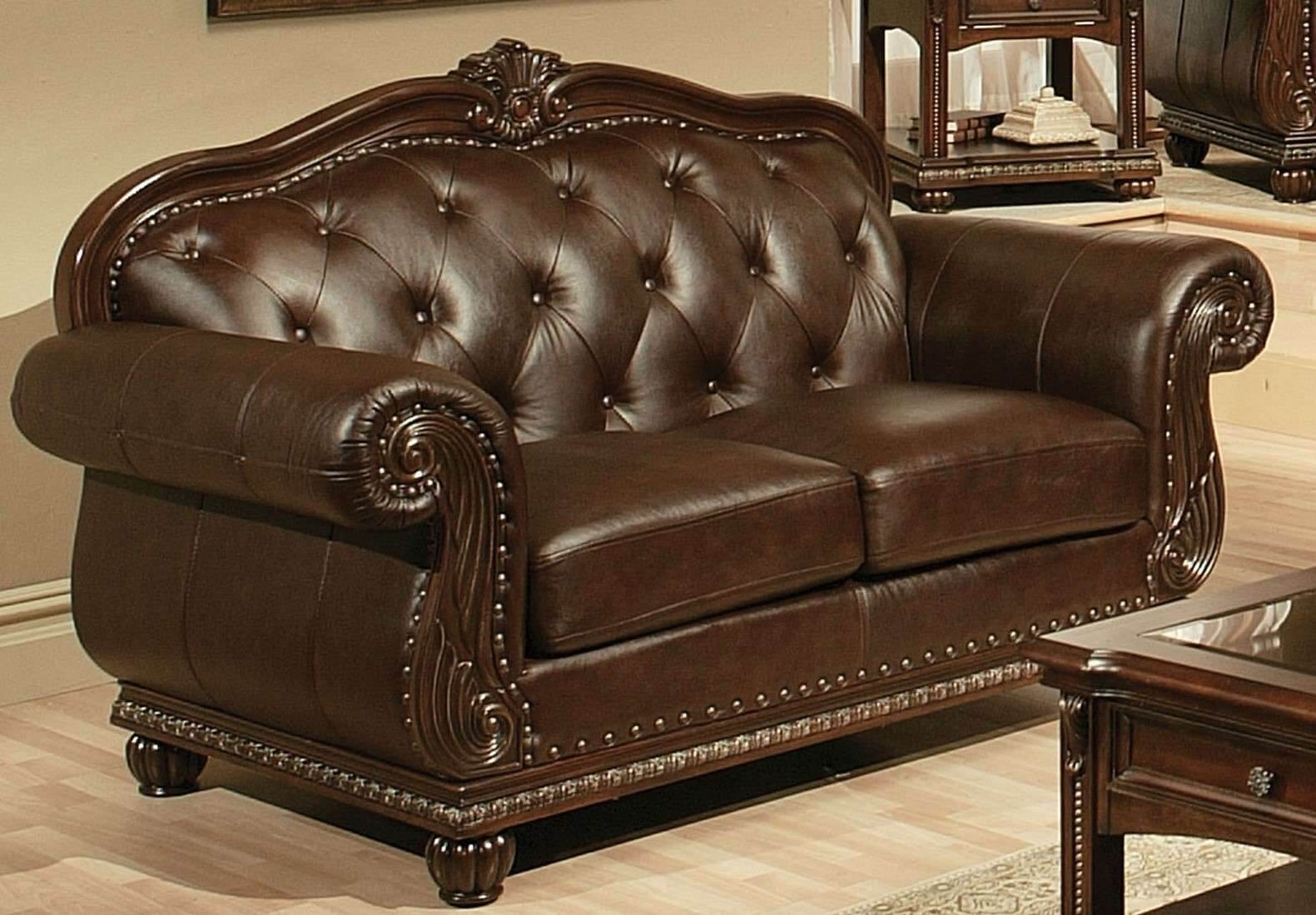 Anondale Leatherette Loveseat