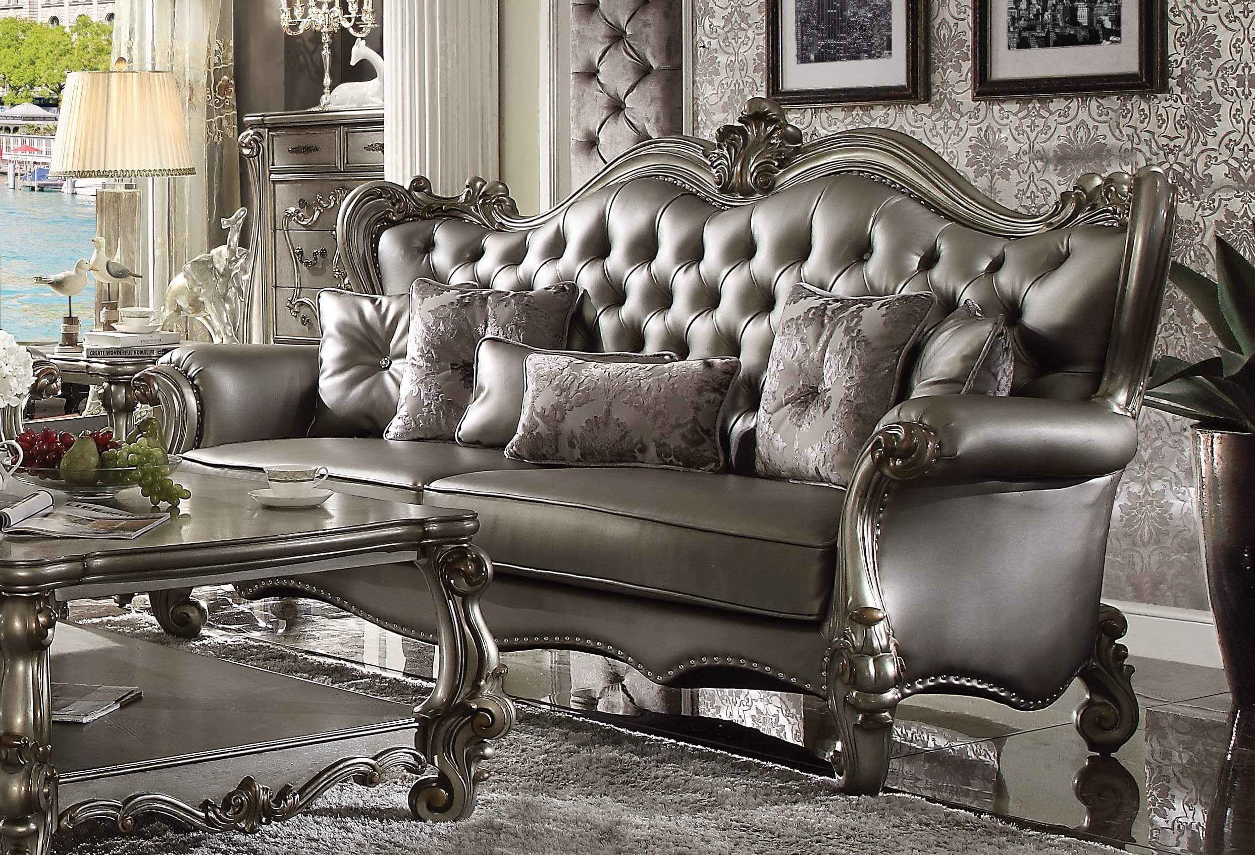Versailles PU Sofa
