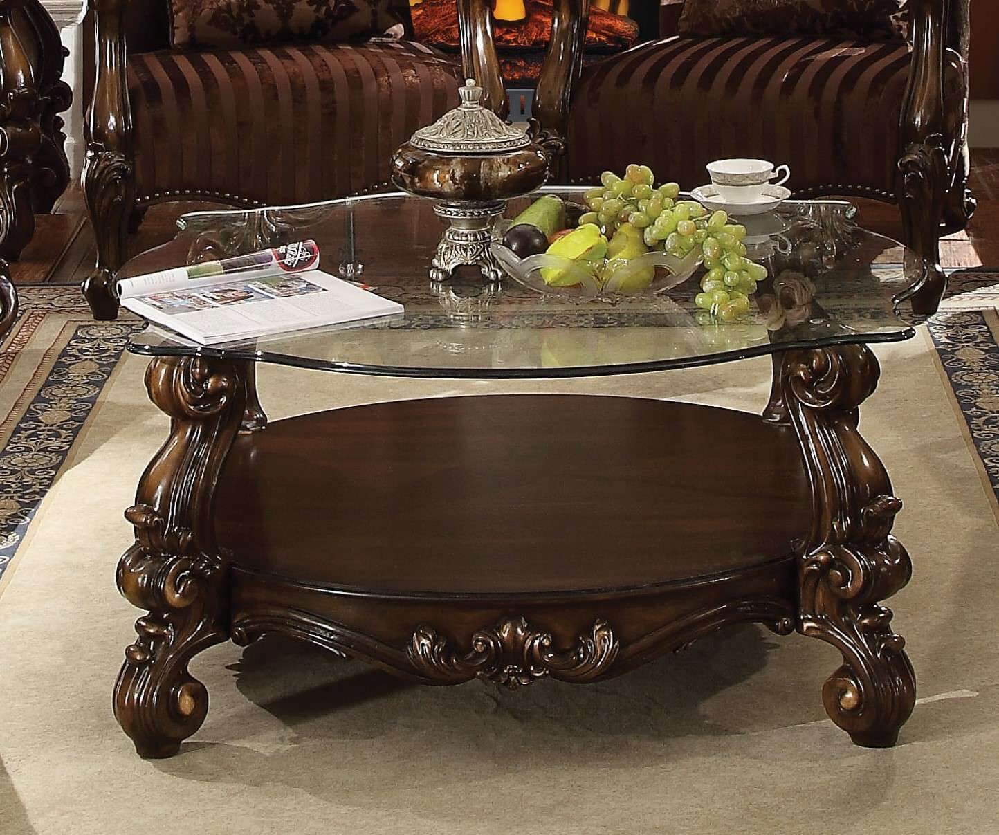 Versailles Glass Coffee Table, Composition 2