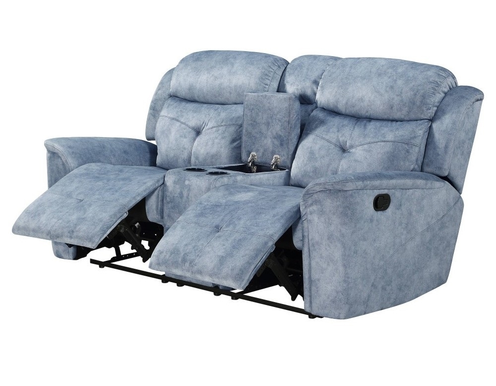 Mariana Fabric Microfiber Reclining Loveseat