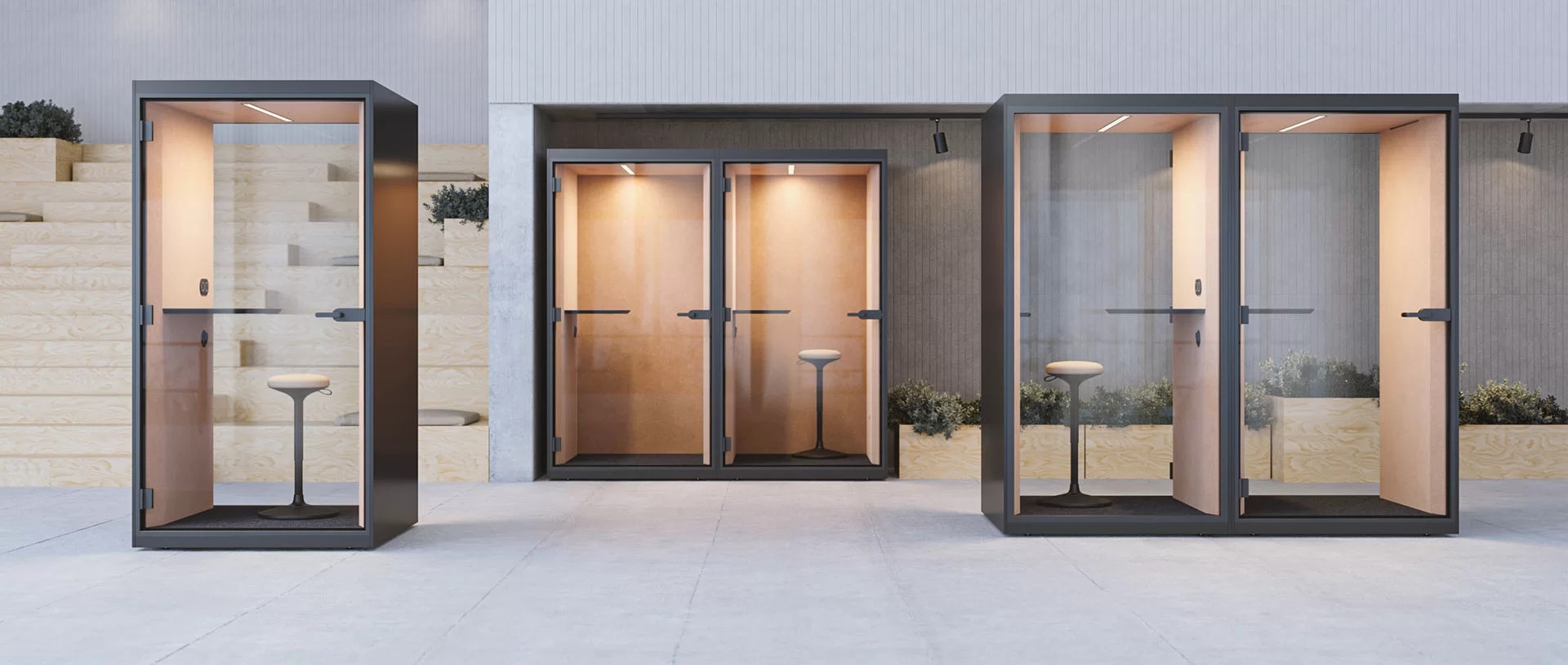 SONUS S acoustic pod by NARBUTAS | Archello