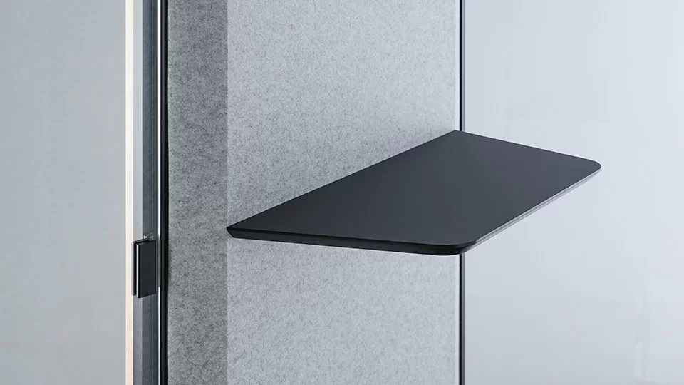 Sonus acoustic pods small work shelf by Narbutas