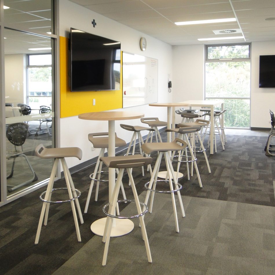 Mit Polypropylene Office High Stool