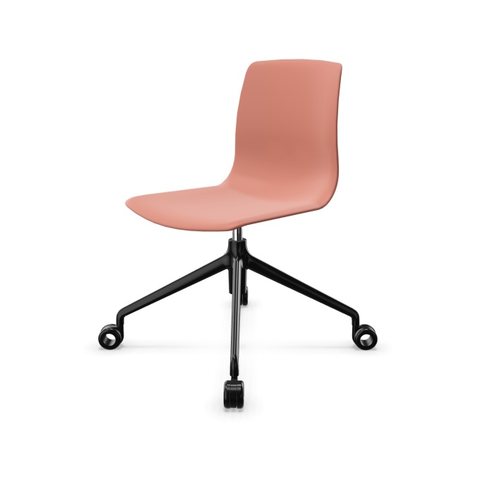Noom 50 Polypropylene Swivel Gaslift Chair w/Castors