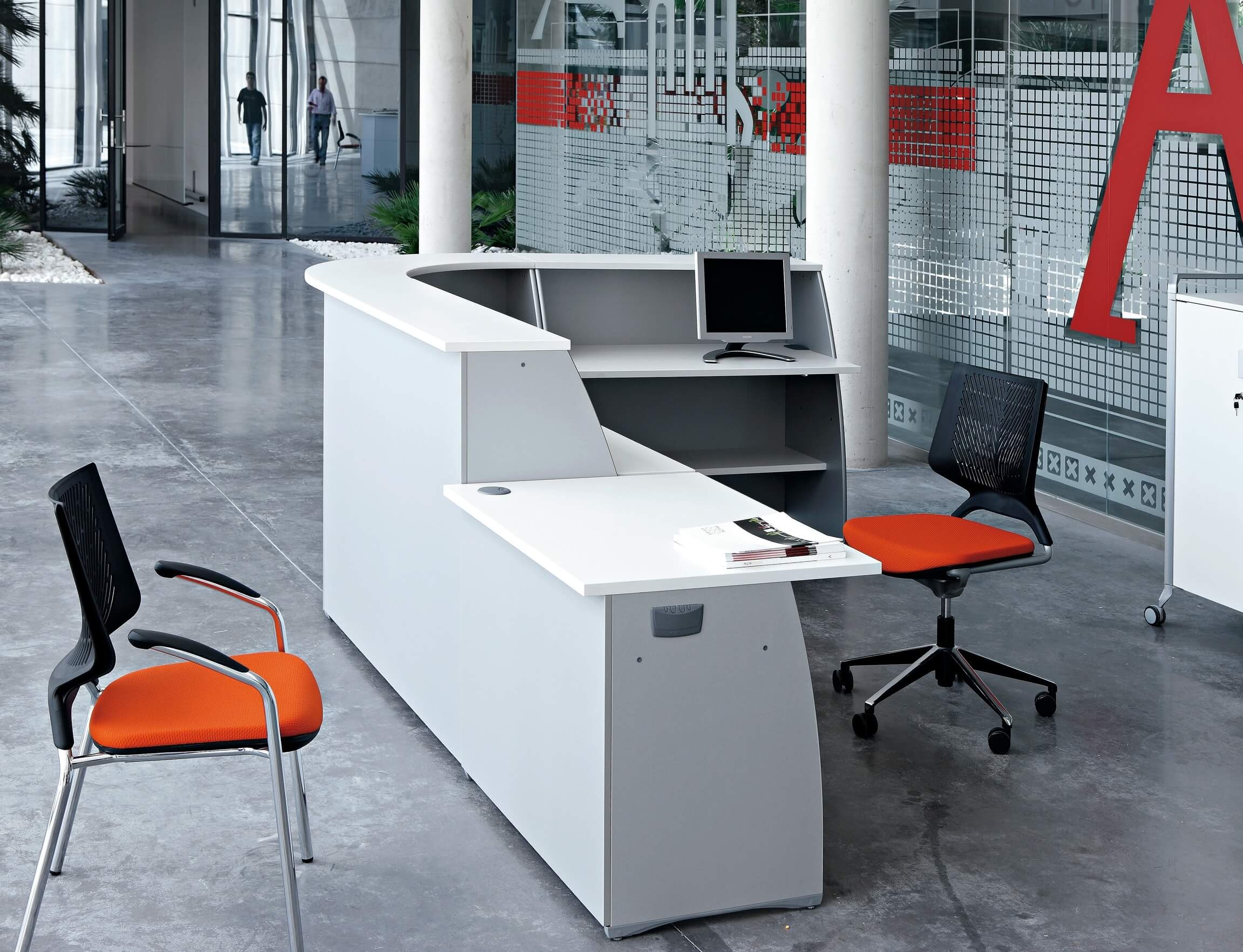 Ofimat Customizable Reception Desk