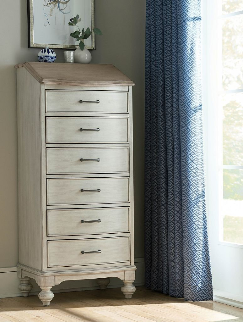 Litchfield Natick Wood Lingerie Chest w/6 Drawers