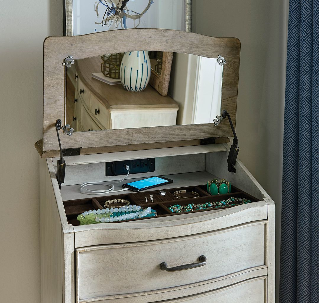 Litchfield Natick Wood Lingerie Chest w/6 Drawers