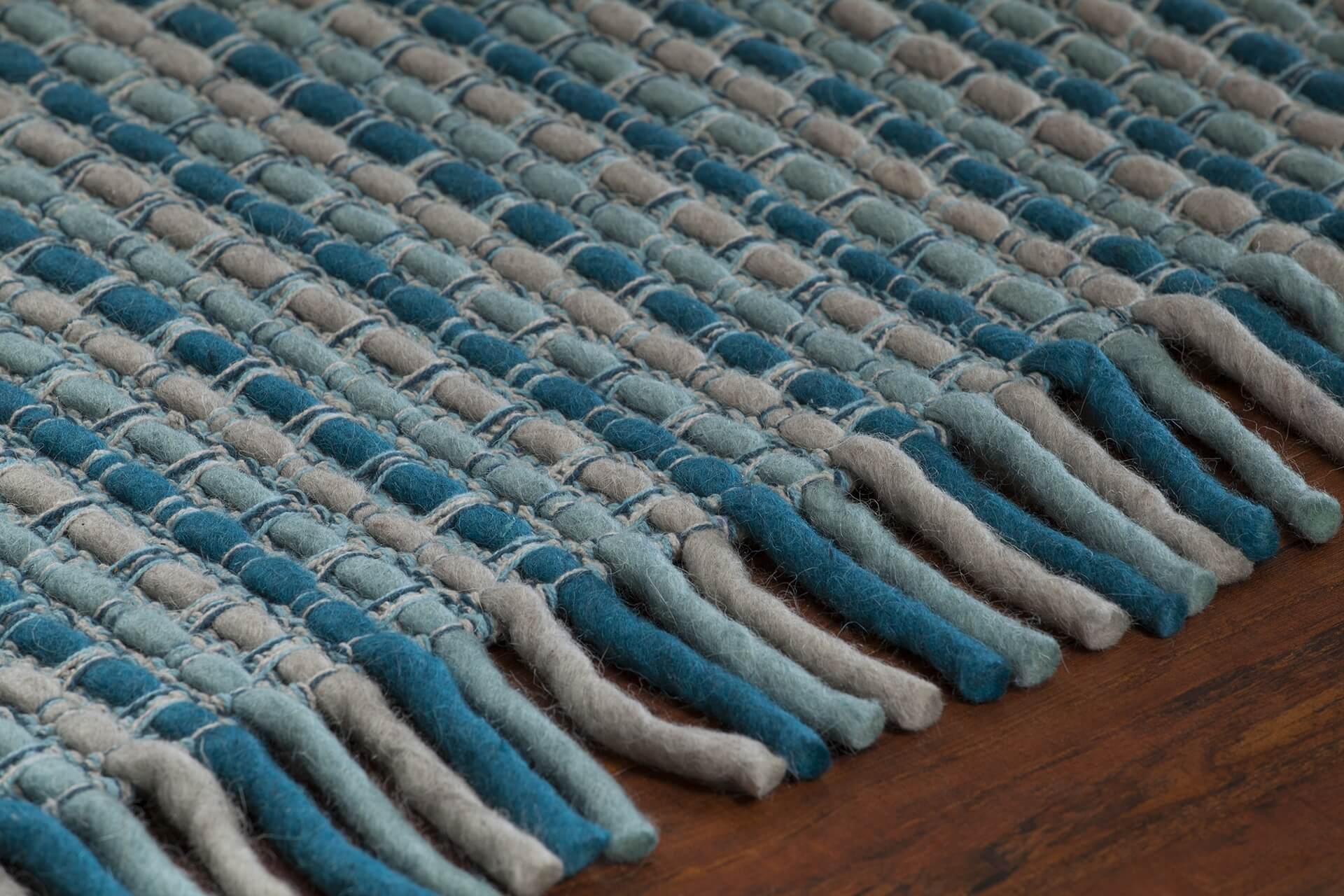 Adaline Wool Rectangular Handmade Rug, 7'9" x 10'6"