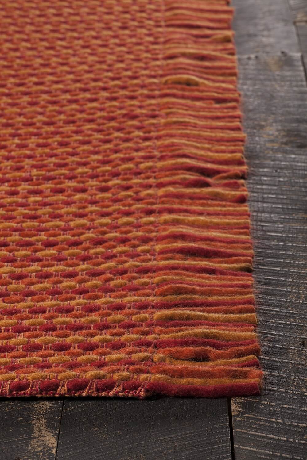 Adaline Wool Rectangular Handmade Rug, 5' x 7'6"