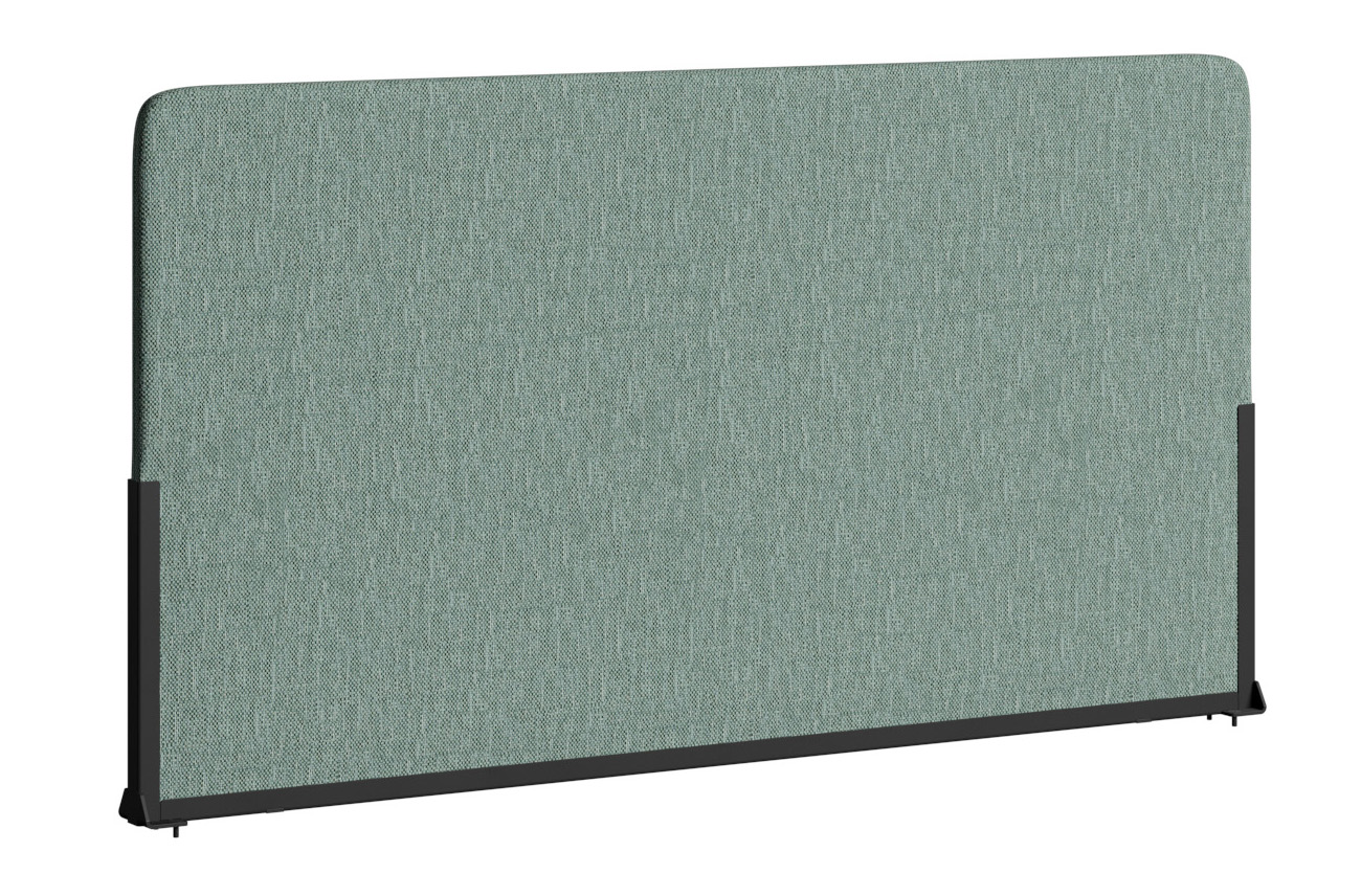 Muro W153.5" Combination for 2 Single Desks w/63" Length Desktops