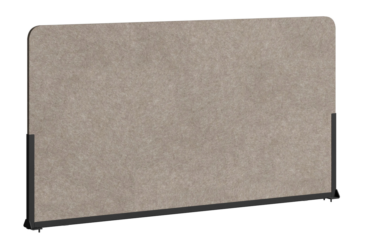 Muro W196.1" Combination for 6 Single Desks w/63" Length Desktops