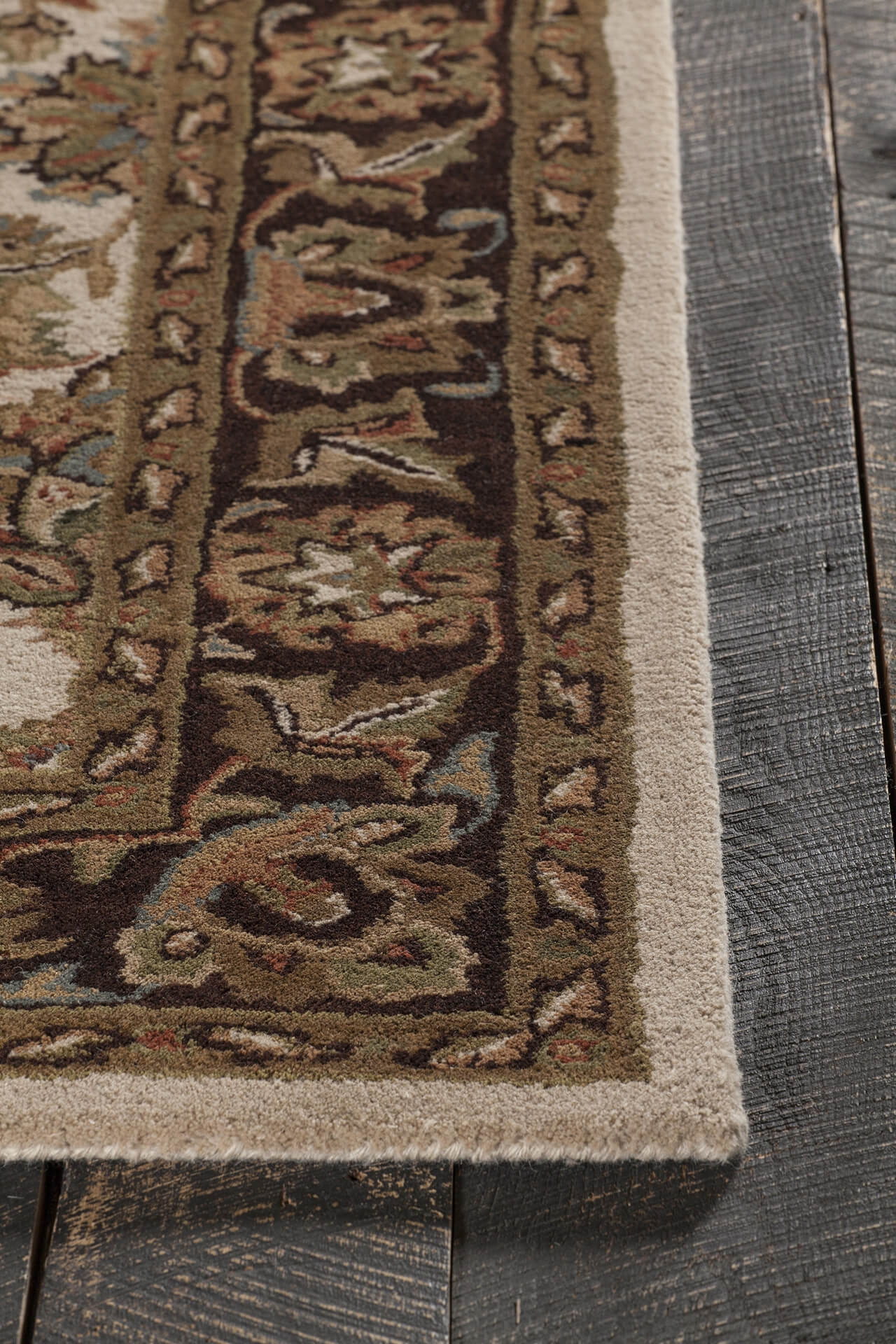 Adonia Wool Rectangular Handmade Rug, 5' x 7'6"