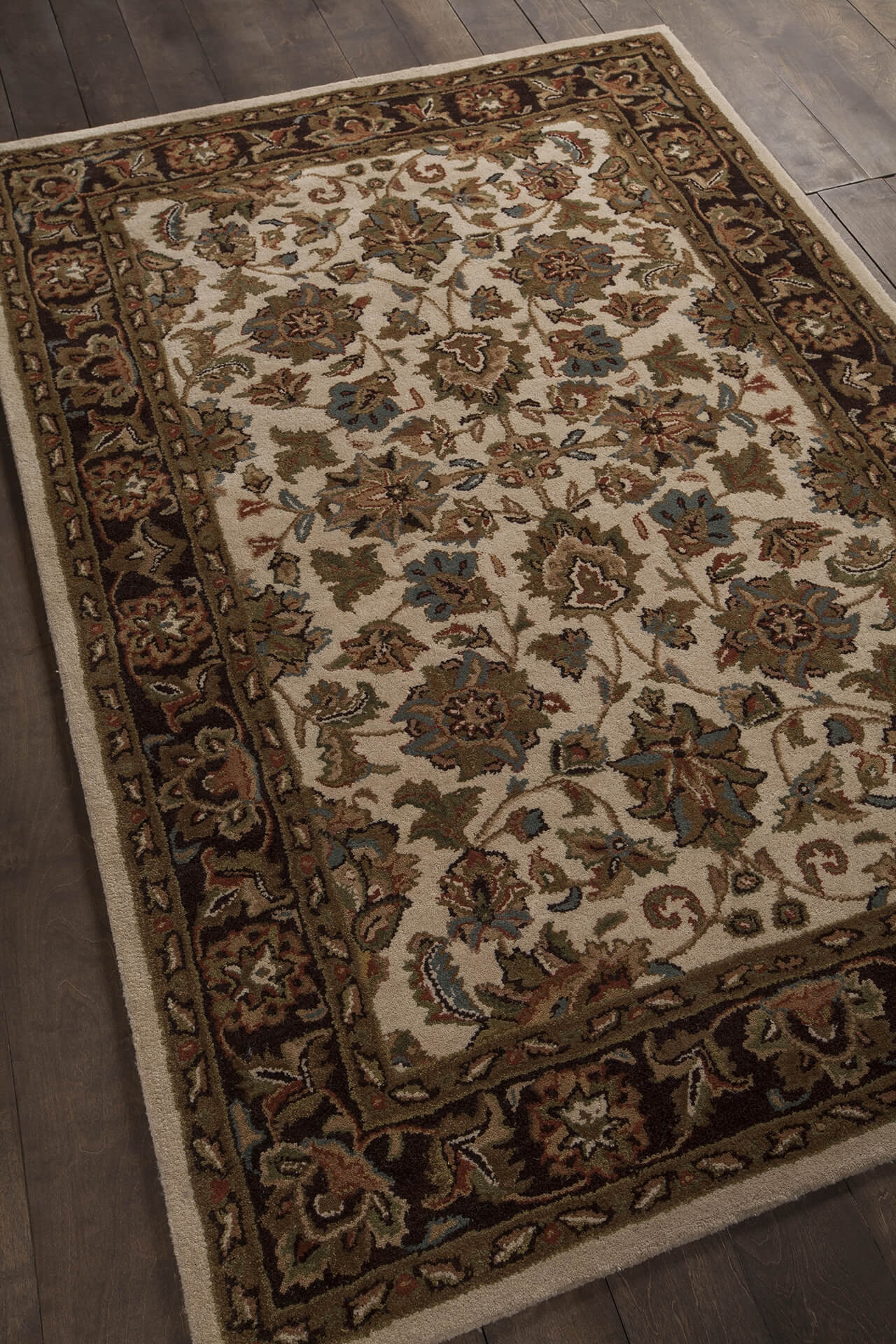 Adonia Wool Rectangular Handmade Rug, 5' x 7'6"