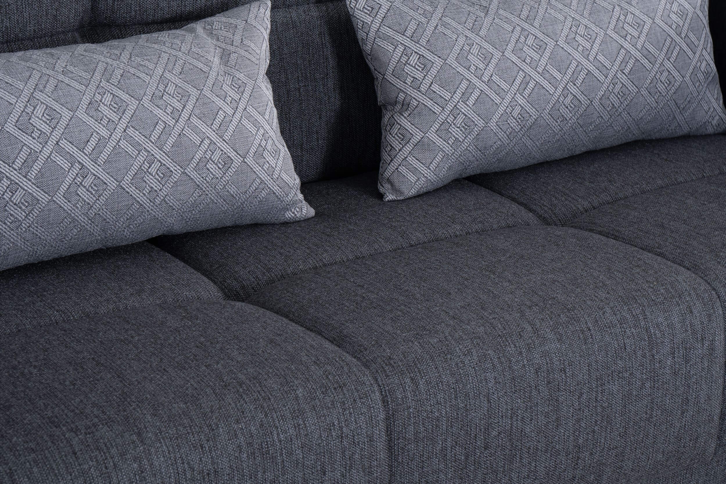 Pull Out Gray Loveseat Soft Seat