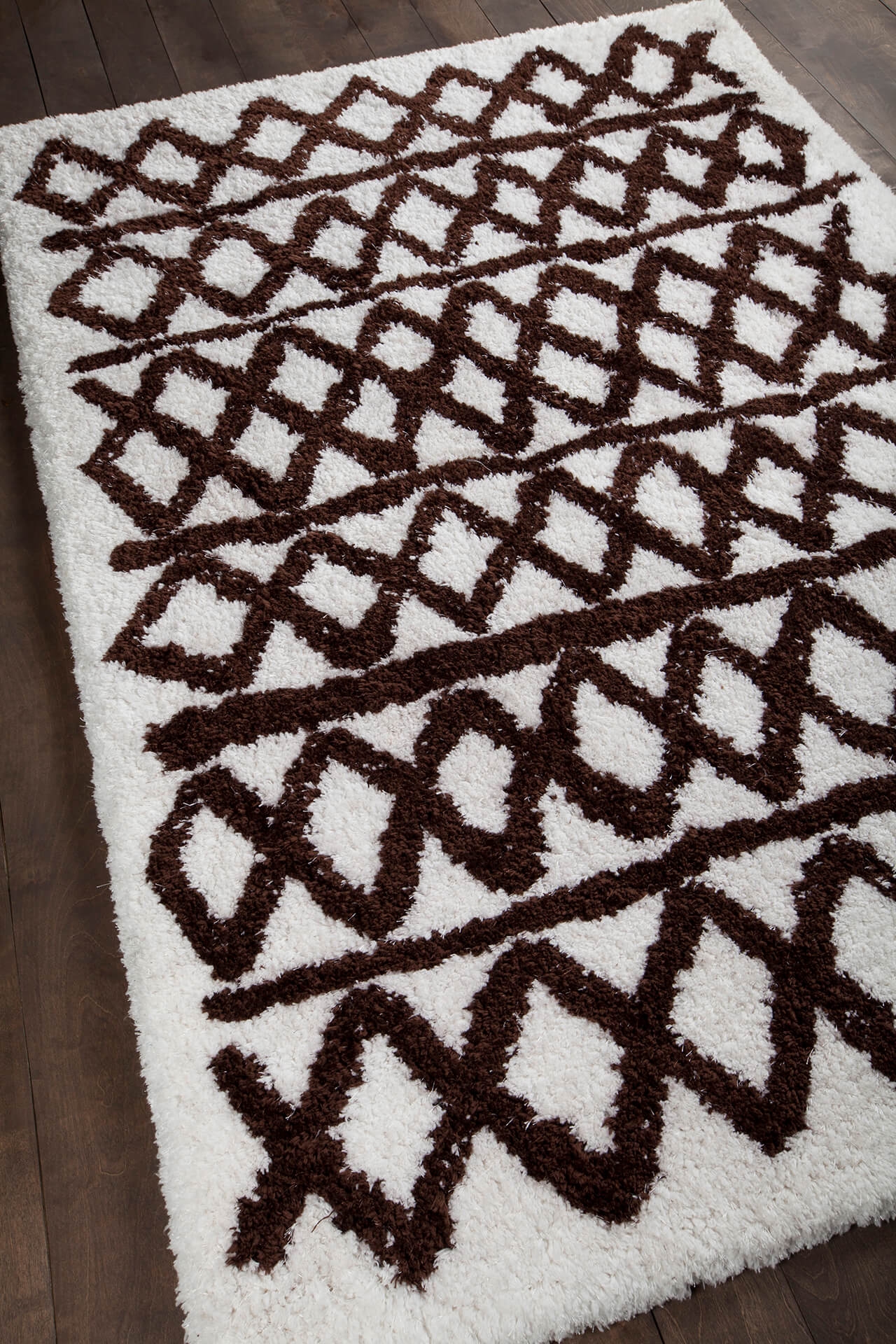 Aerona Polyester Rectangular Hand-tufted Rug, 5' x 7'6"