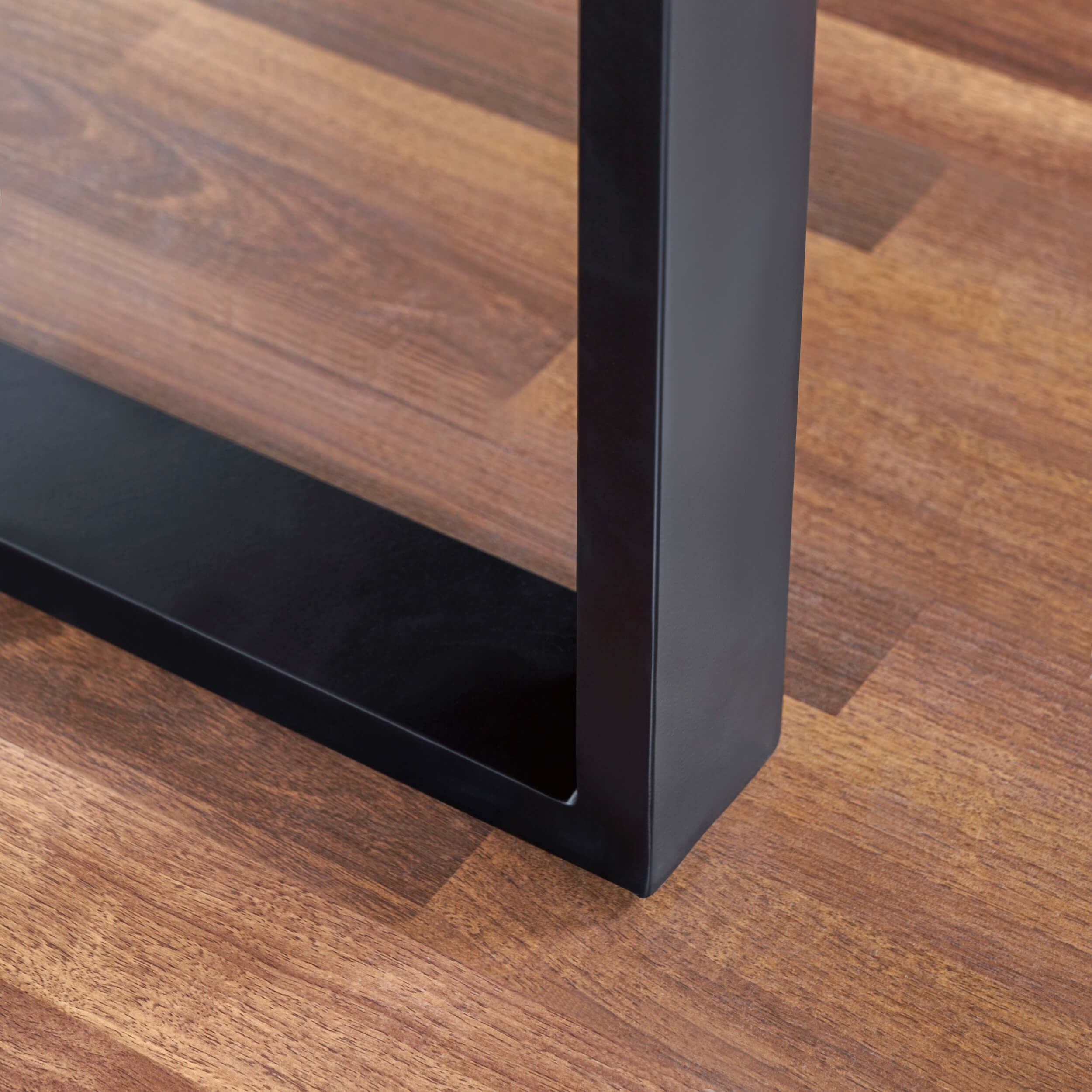 Alfi 79" Live Edge Solid Wood Dining Table with Sled base