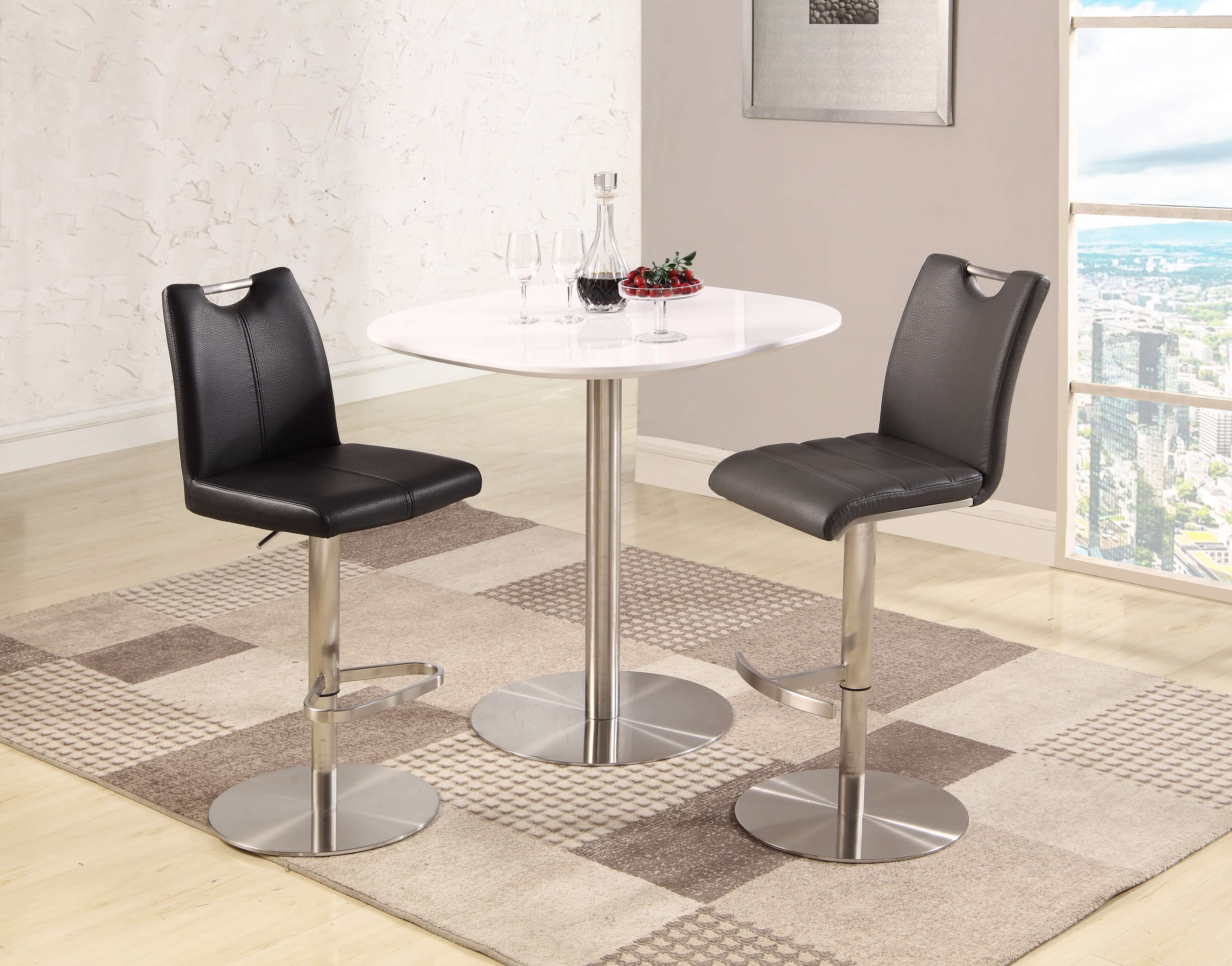 Aimee Square Rounded Counter Table