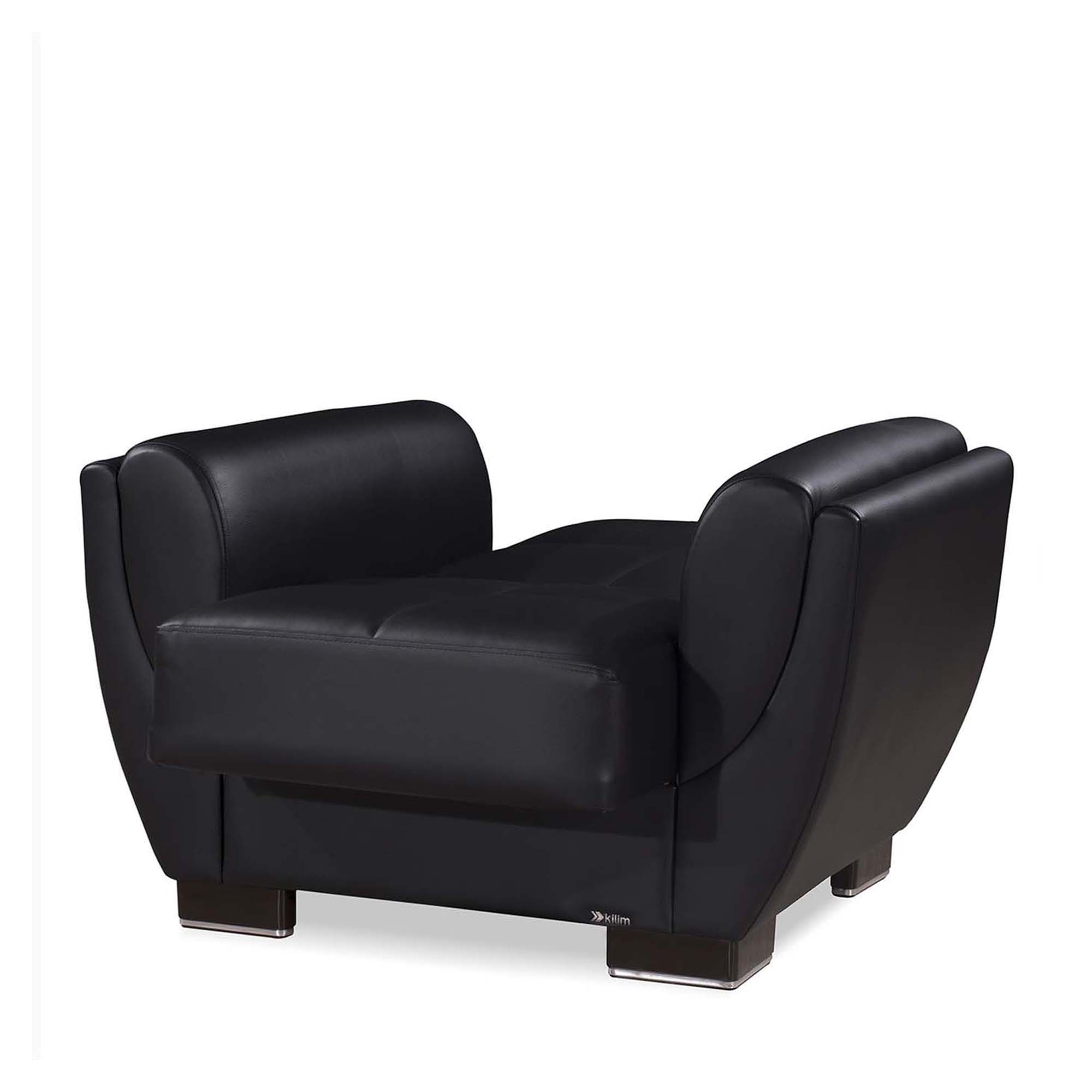 Armada Air PU Convertible Sleeper Chair