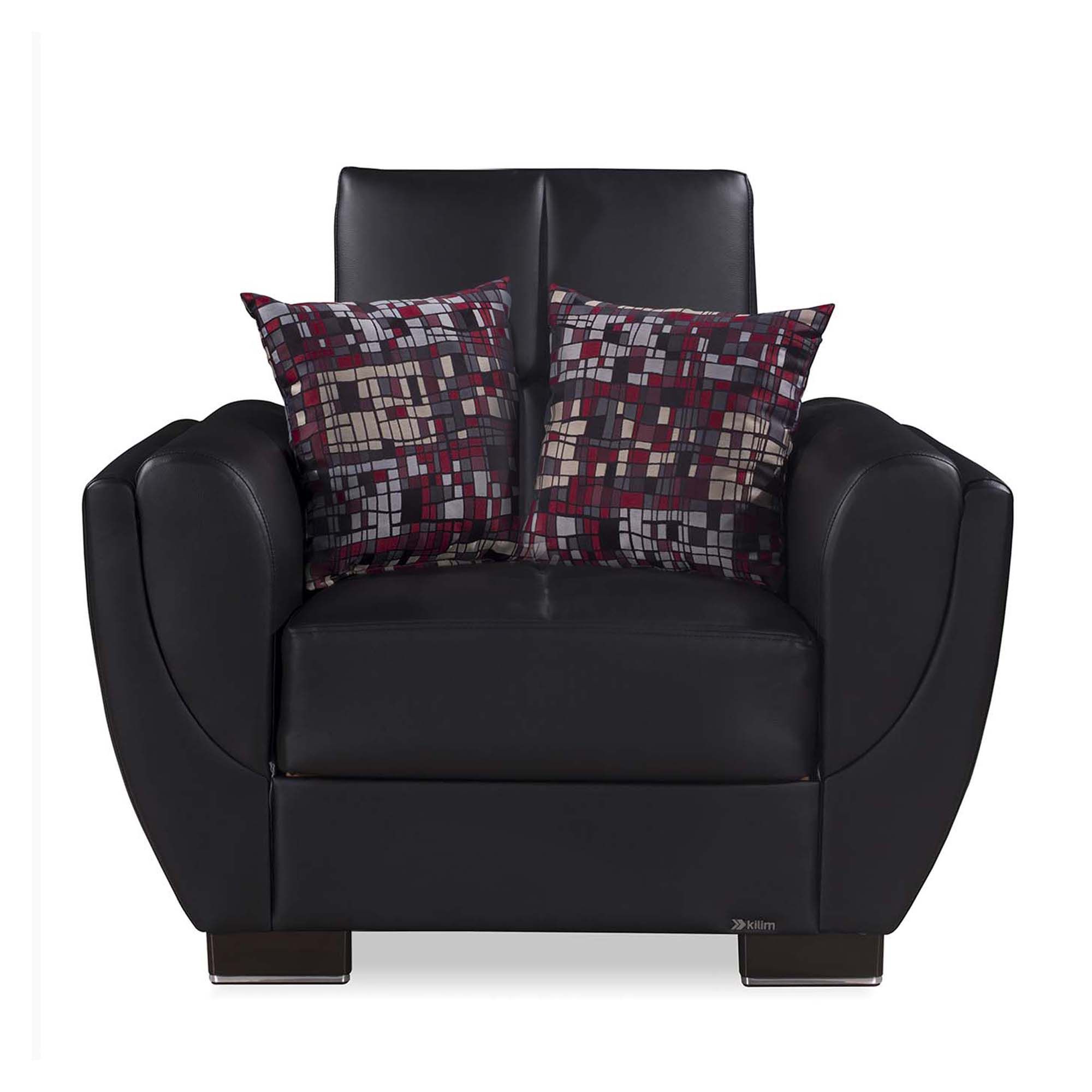 Armada Air PU Convertible Sleeper Chair