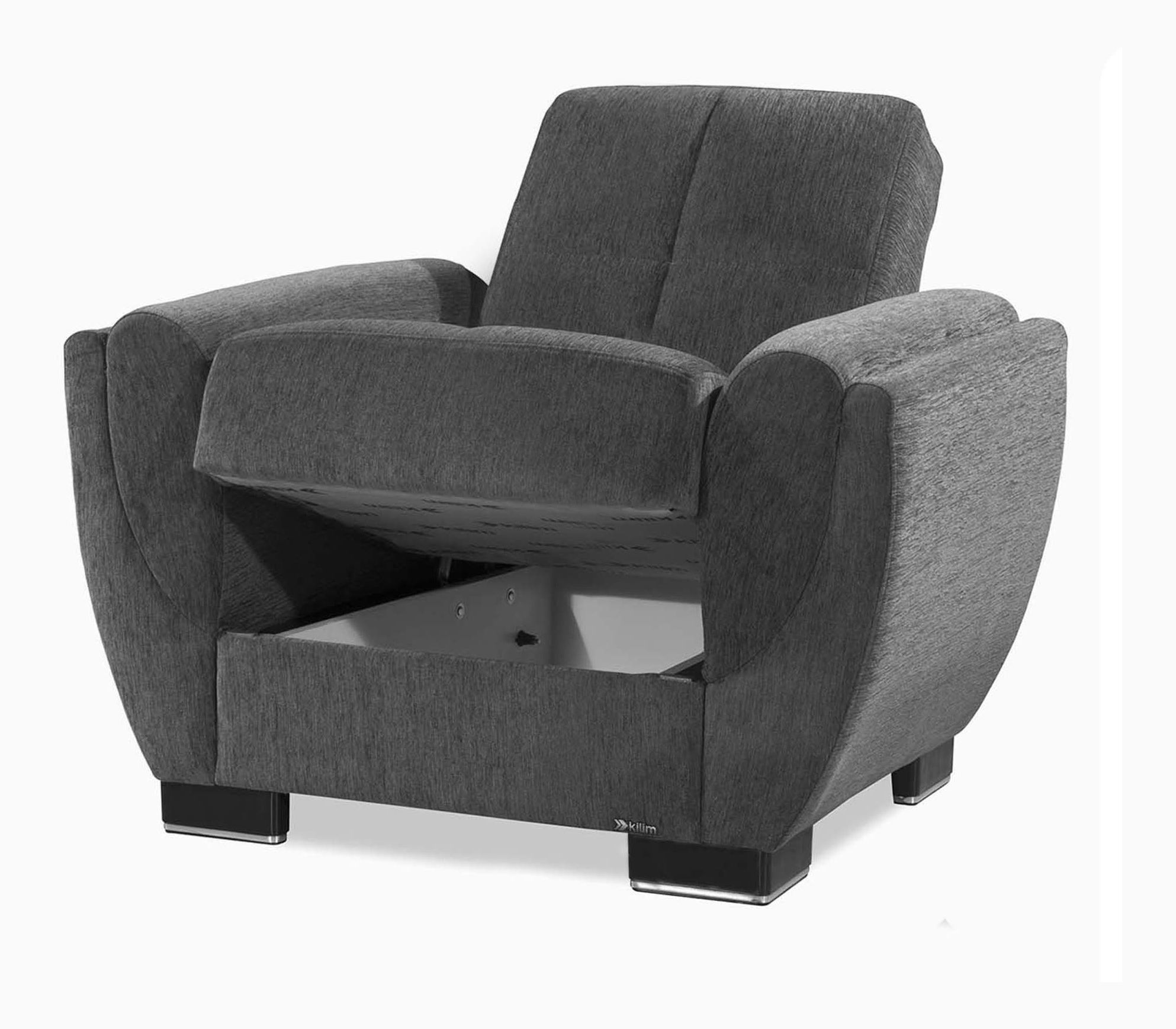Armada Air Fabric Convertible Sleeper Chair