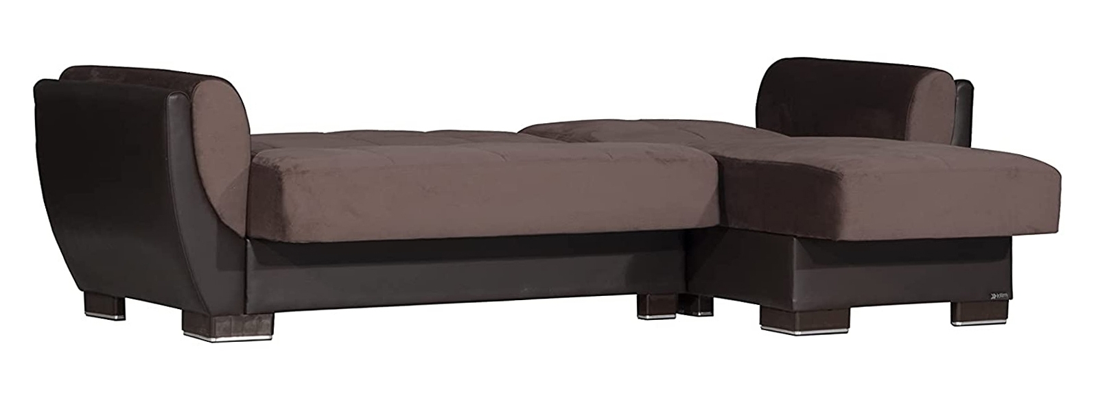 Armada Air PU Convertible L-Shaped Lounge Sectional Sofa by Casamode