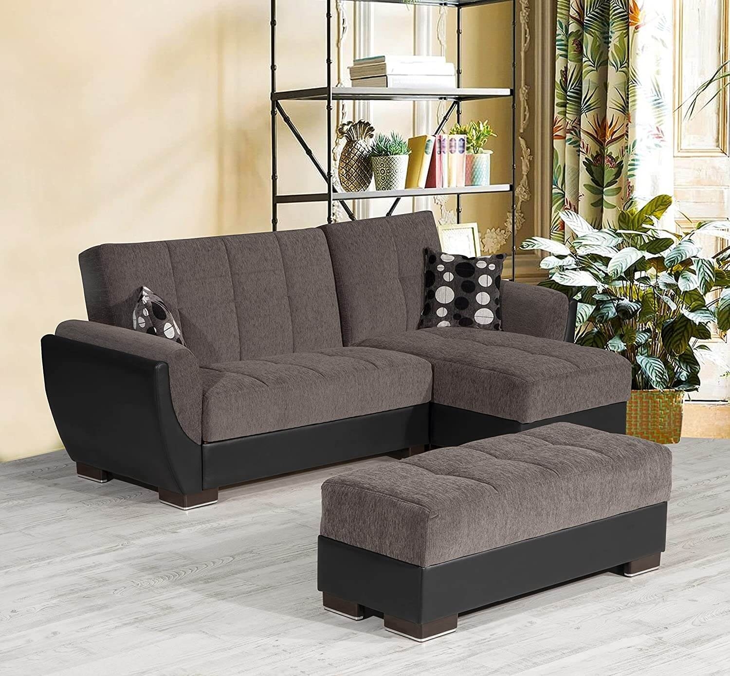 Ottomanson Armada Air Collection Upholstered Ottoman