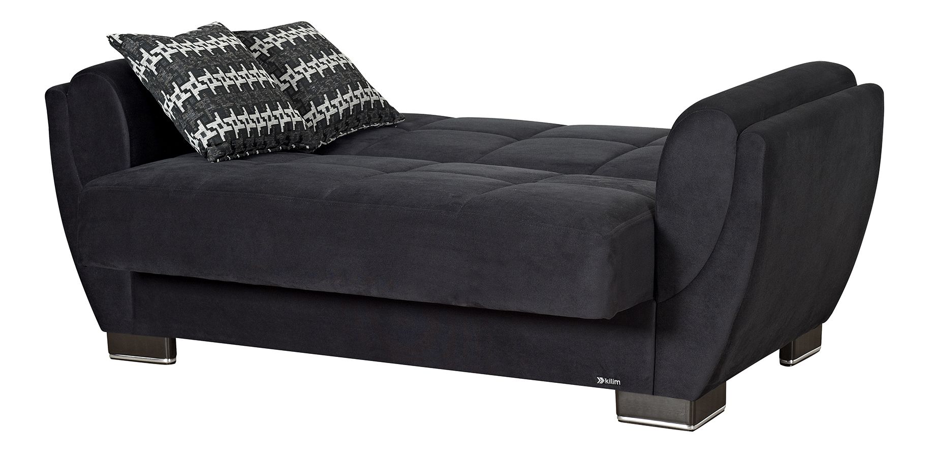 Armada Air Fabric Convertible Loveseat
