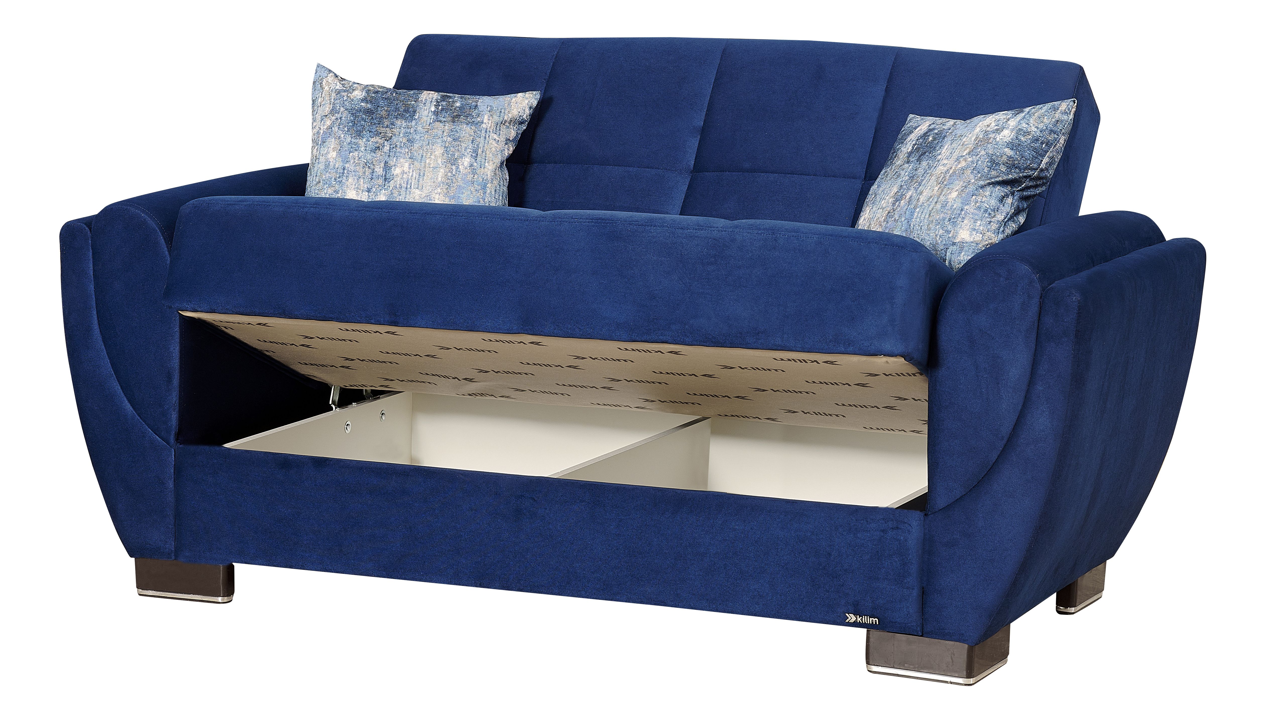 Armada Air Fabric Convertible Loveseat