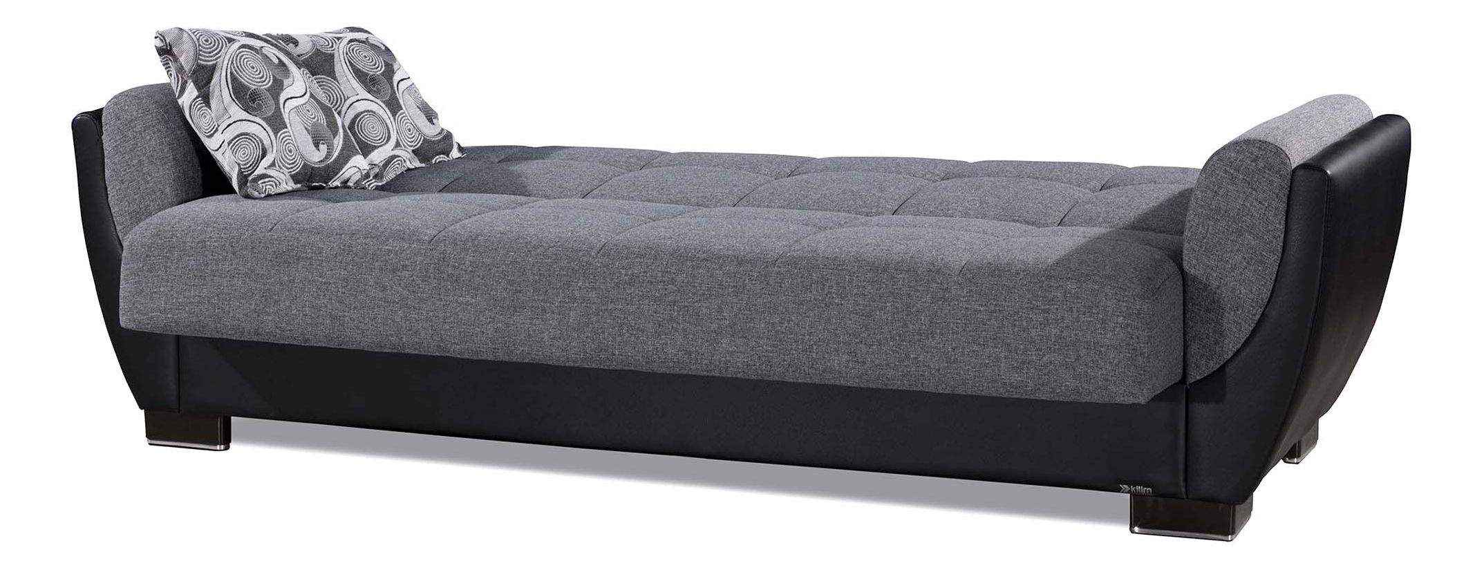 Armada Air Fabric/PU Convertible Sofabed