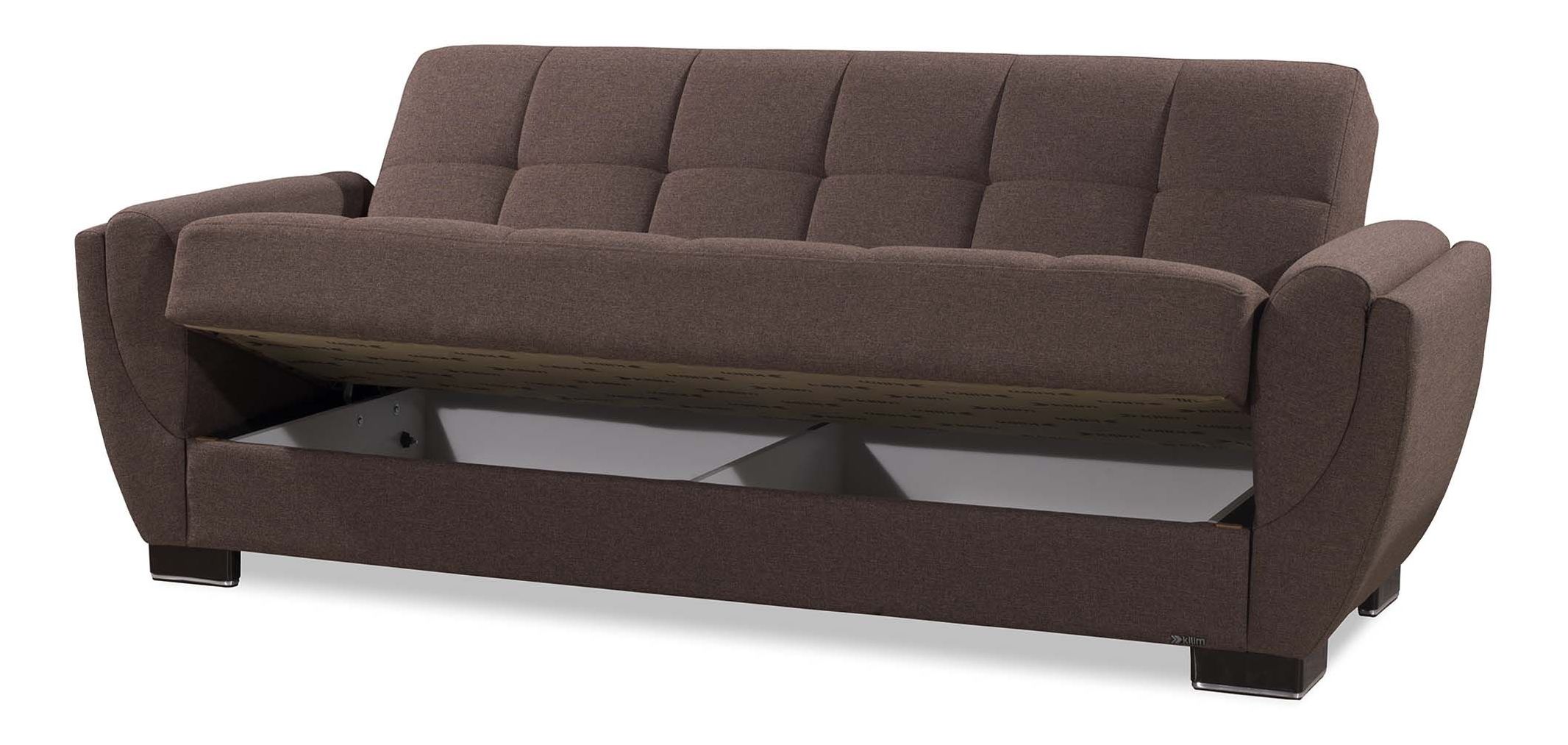 Armada Air Chenille Fabric Convertible Sofabed