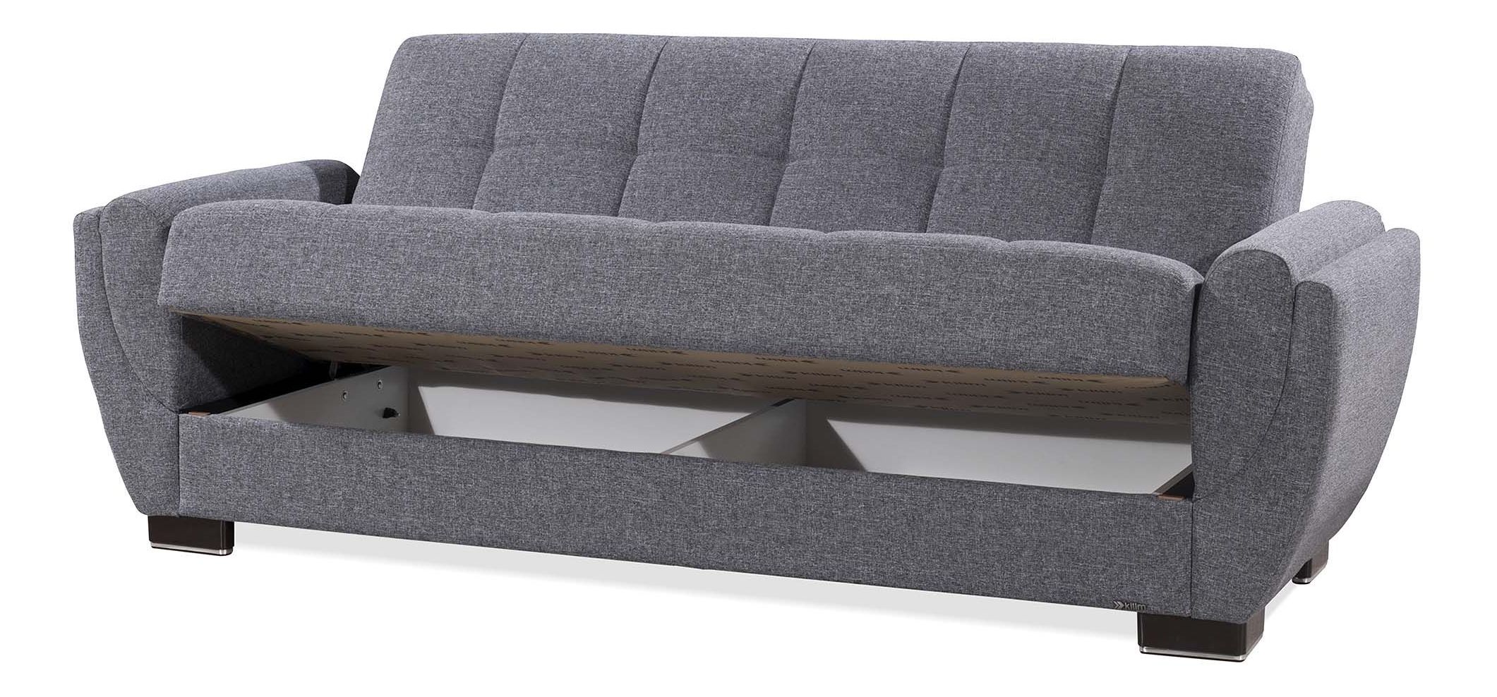 Armada Air Chenille Fabric Convertible Sofabed