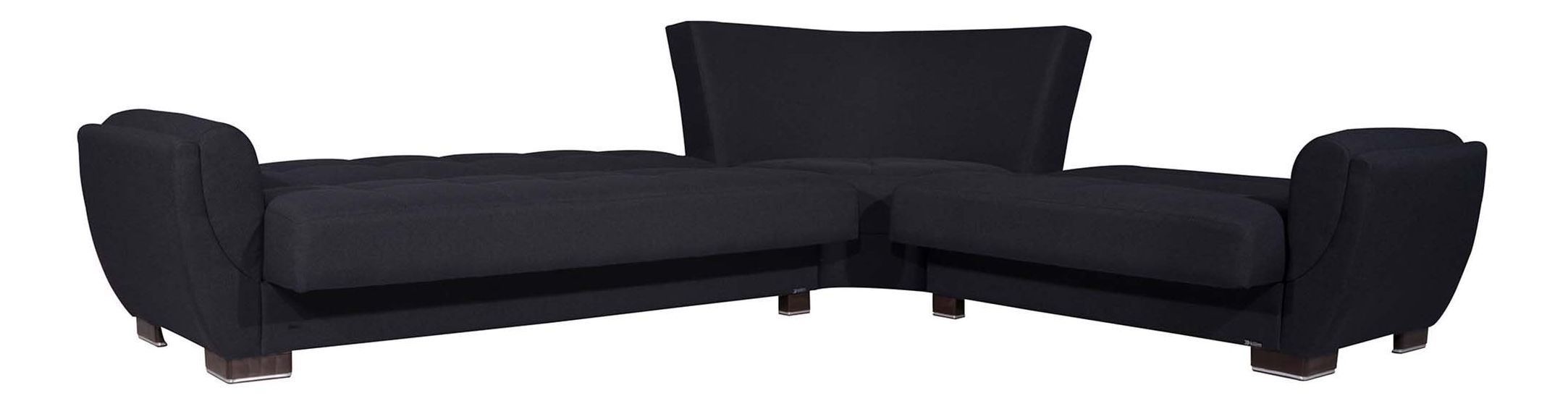 Armada Air Fabric Convertible L-Shaped Sectional Sofa