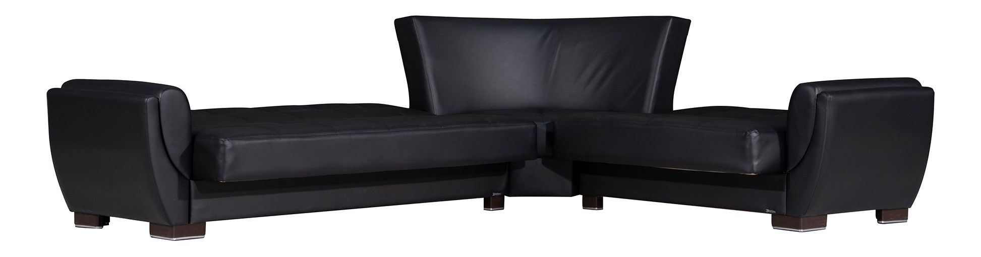 Armada Air PU Convertible L-Shaped Sectional Sofa