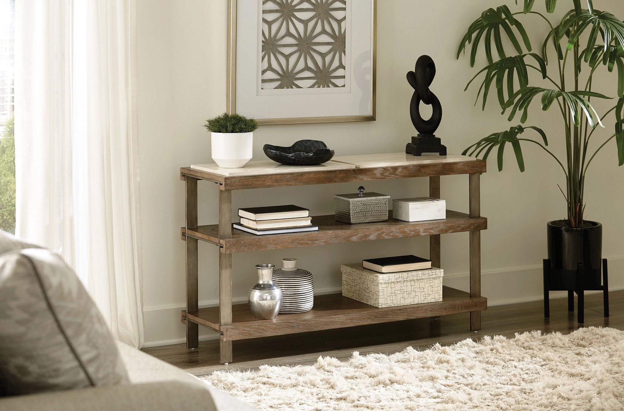 Hammary Furniture Amara Sofa Table