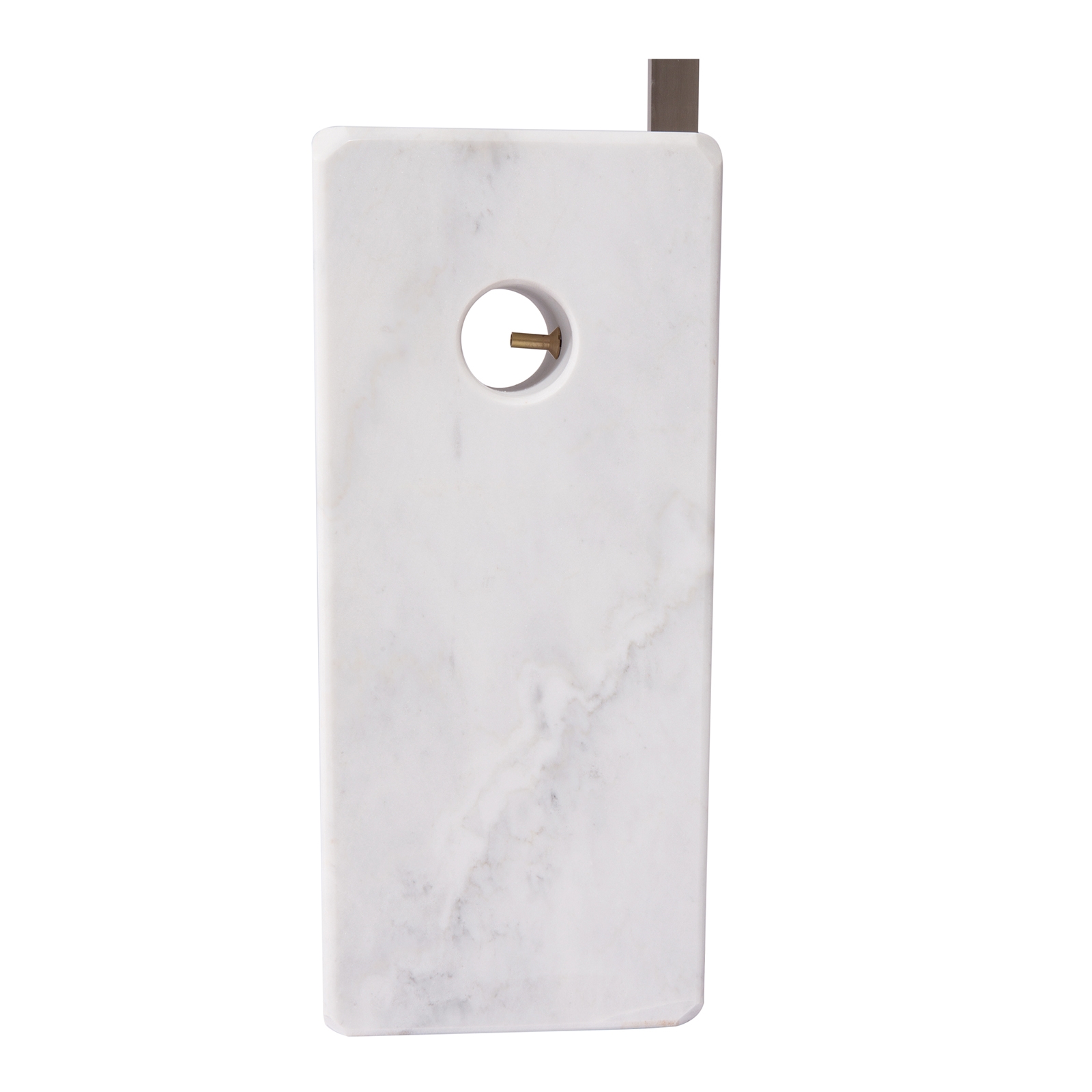 Arco Marble Lamp w/Cube Base