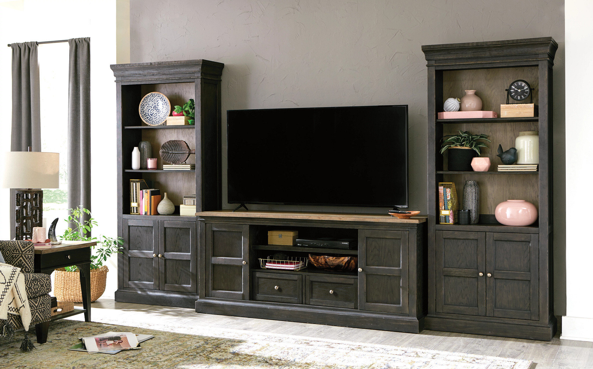 Hancock 76 Inch Entertainment Wall