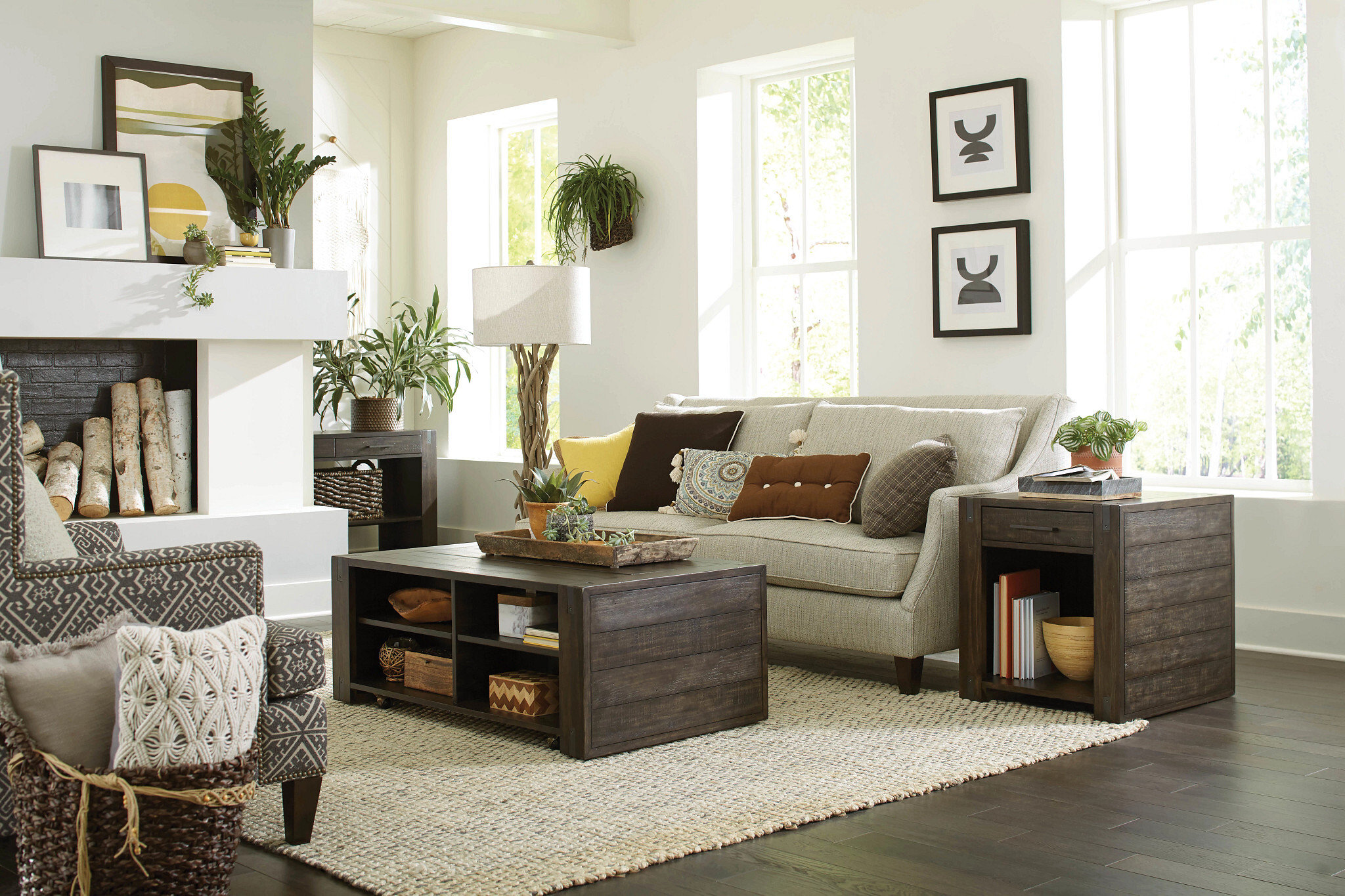 Rectangular Lift Top Coffee Table