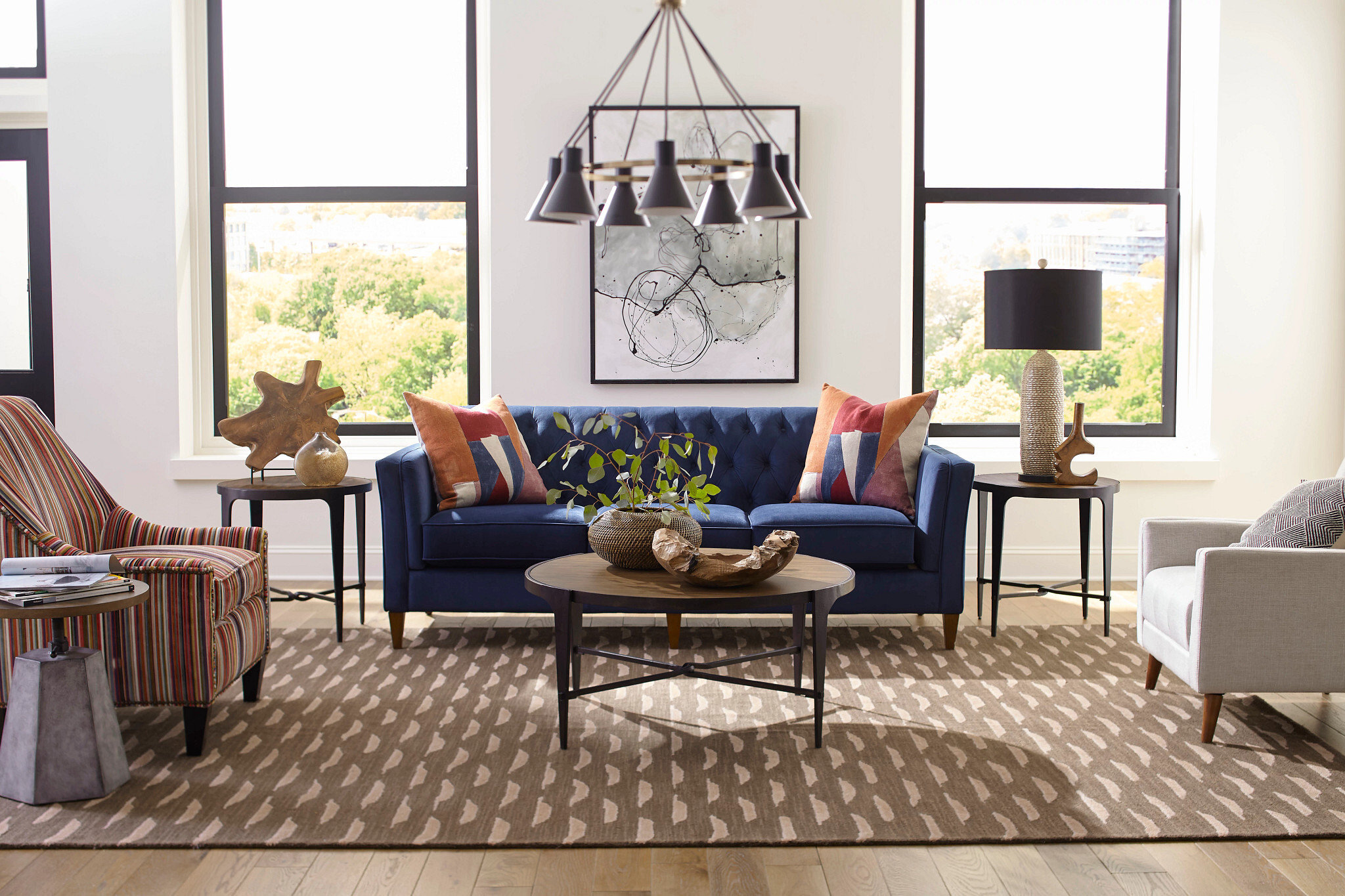 Hammary Furniture Olmsted Round Coffee Table