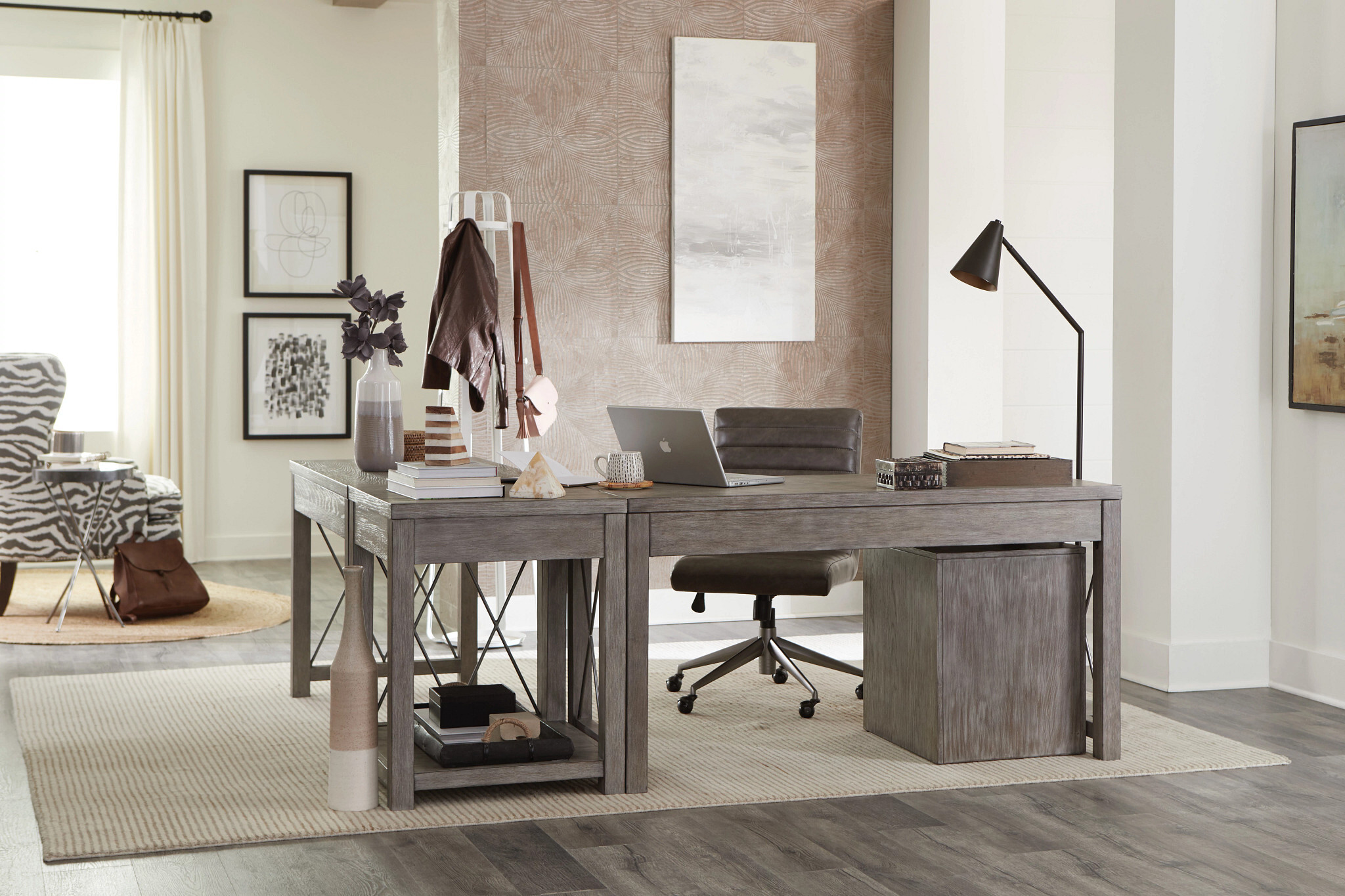 West End Square Wood Corner Table
