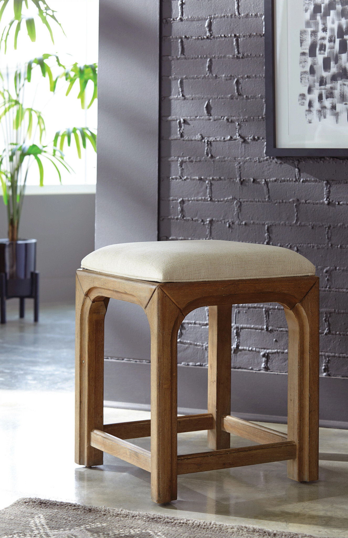 Hammary Jetson Fabric Counter Height Stool
