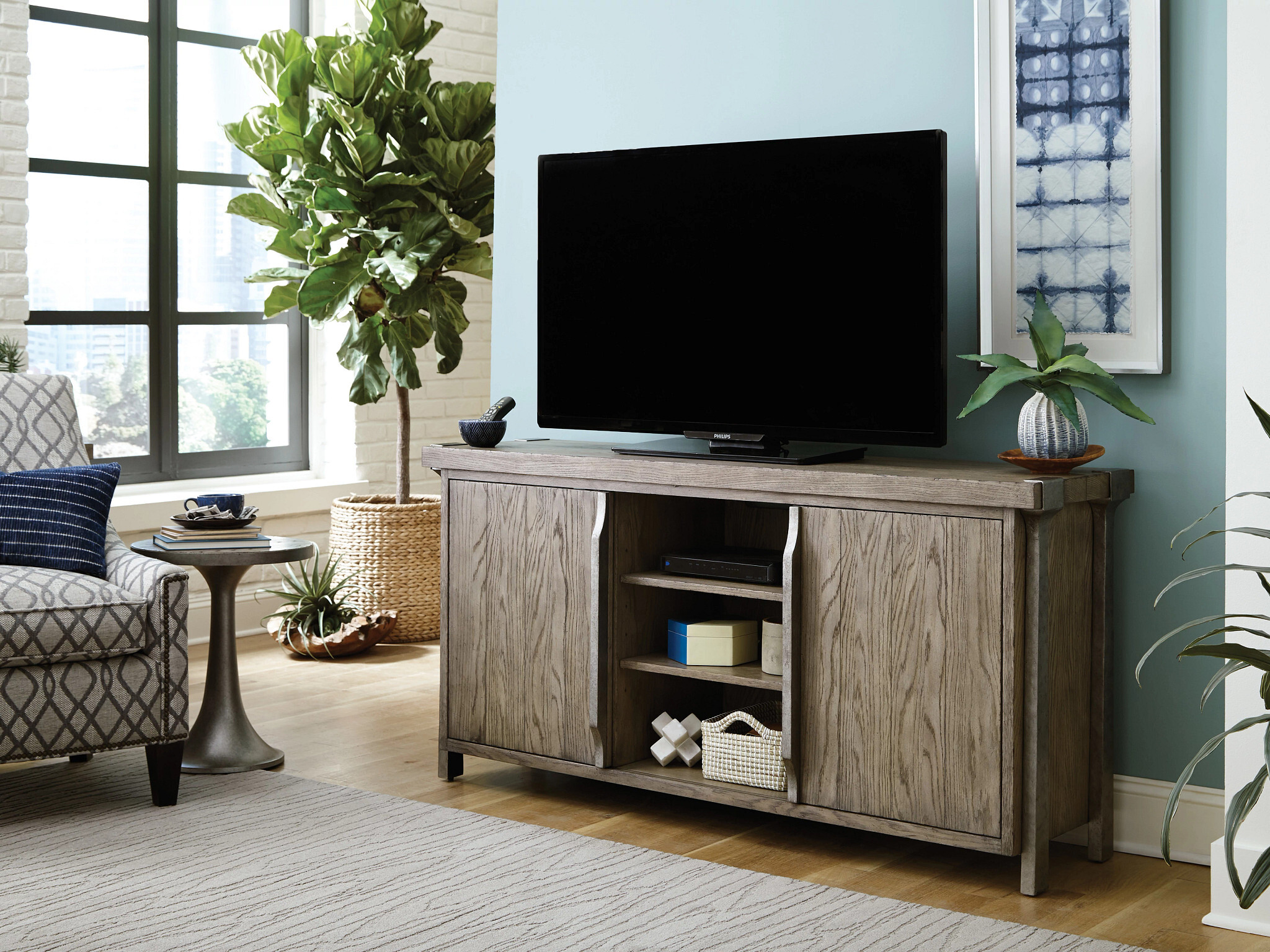 Timber Forge Entertainment Console