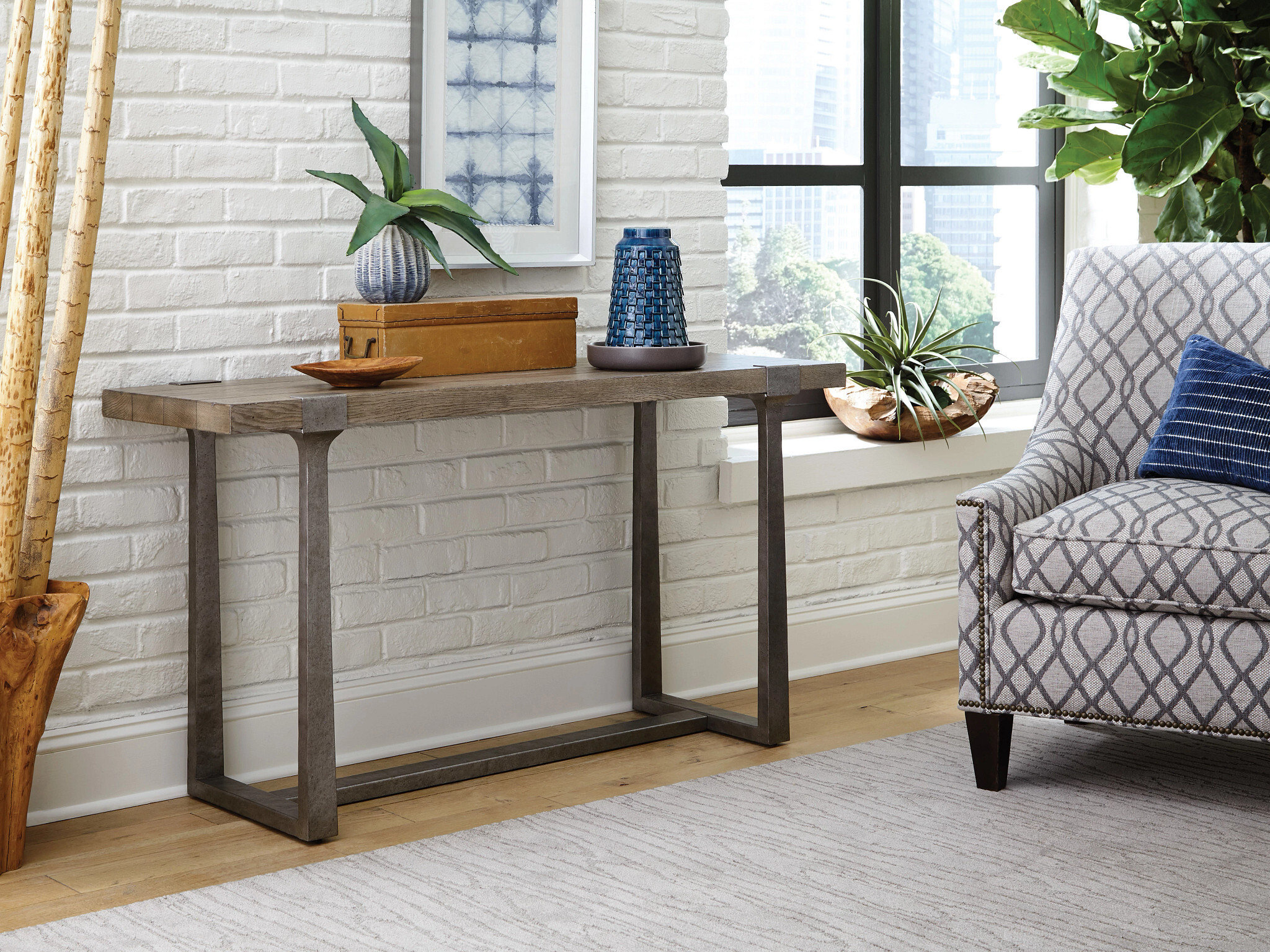 Hammary Living Room Sofa Table
