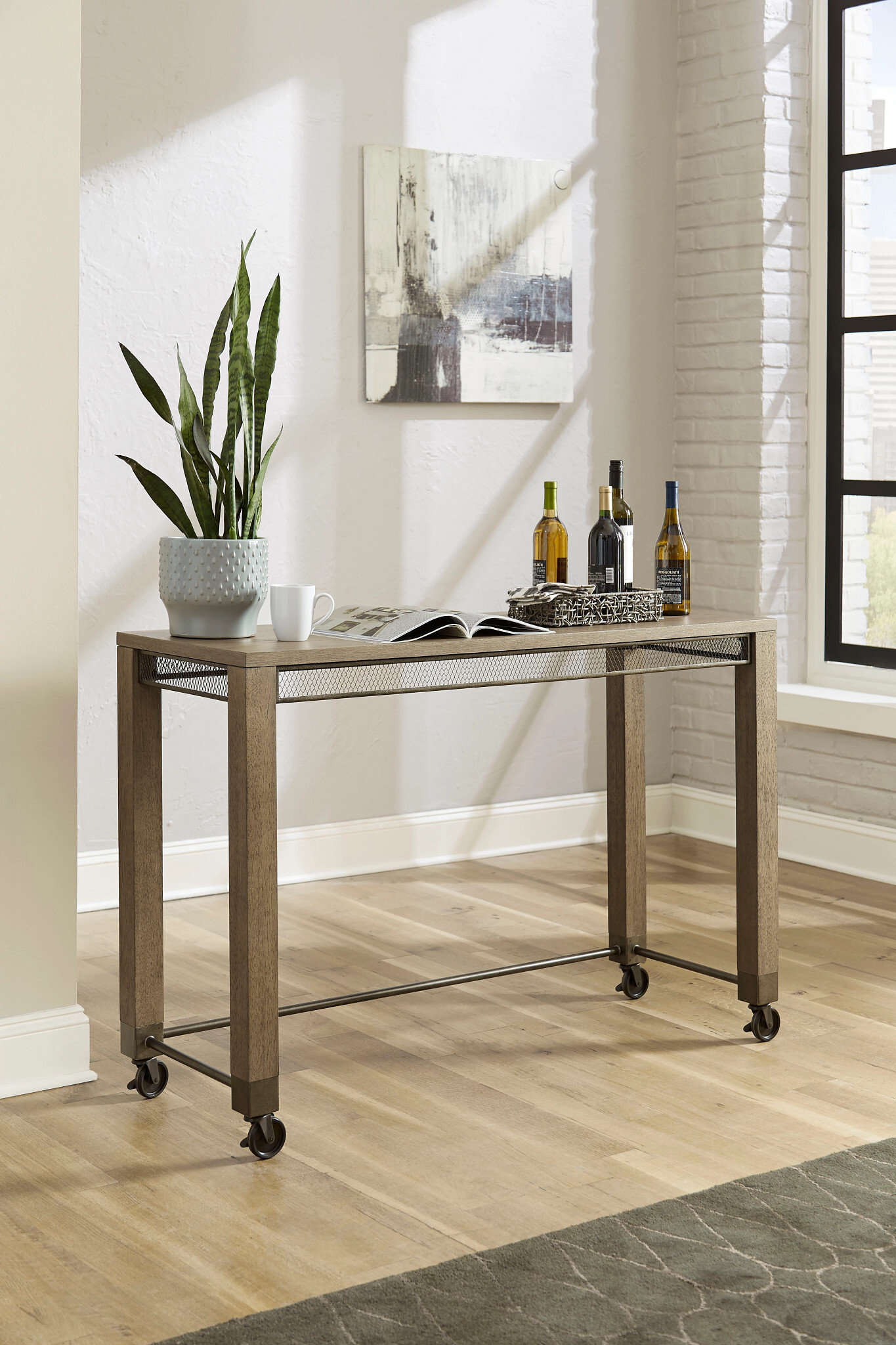 Maya Counter Height Console